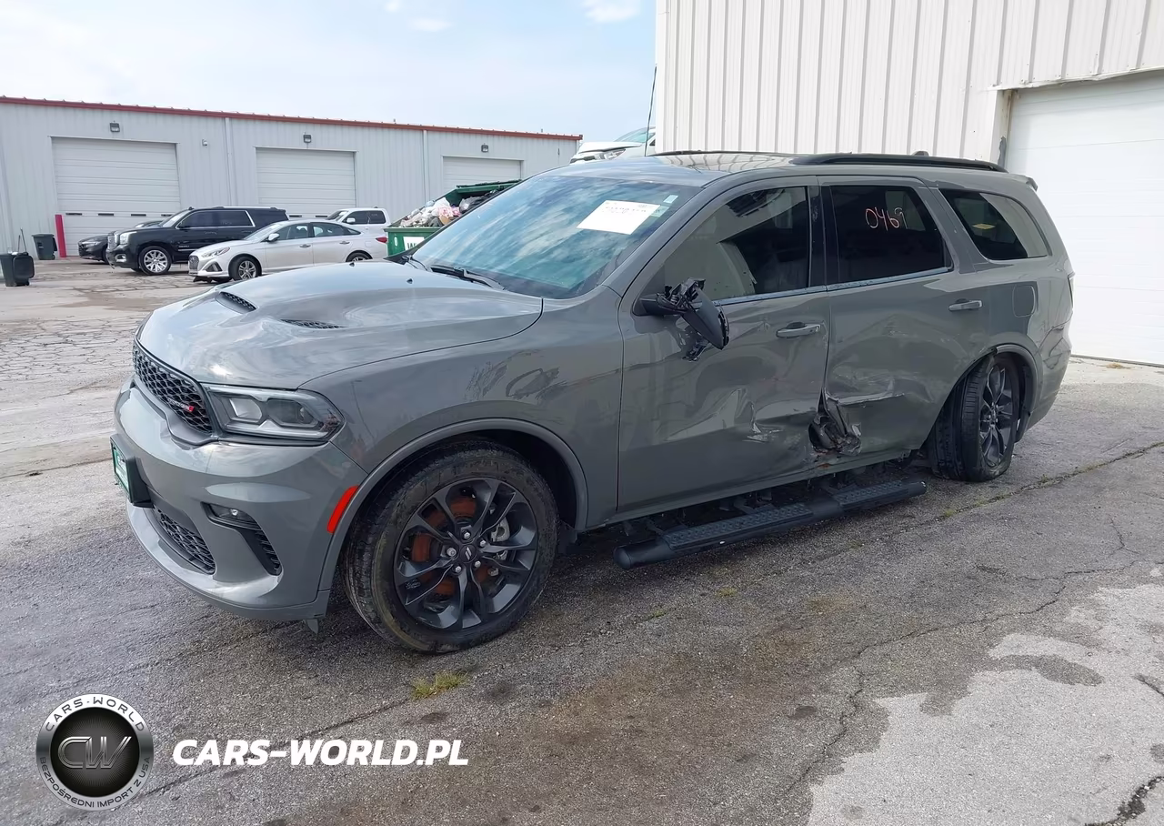 2022 Dodge Durango Gt Plus Awd VIN:1C4RDJDG8NC201711 - 2