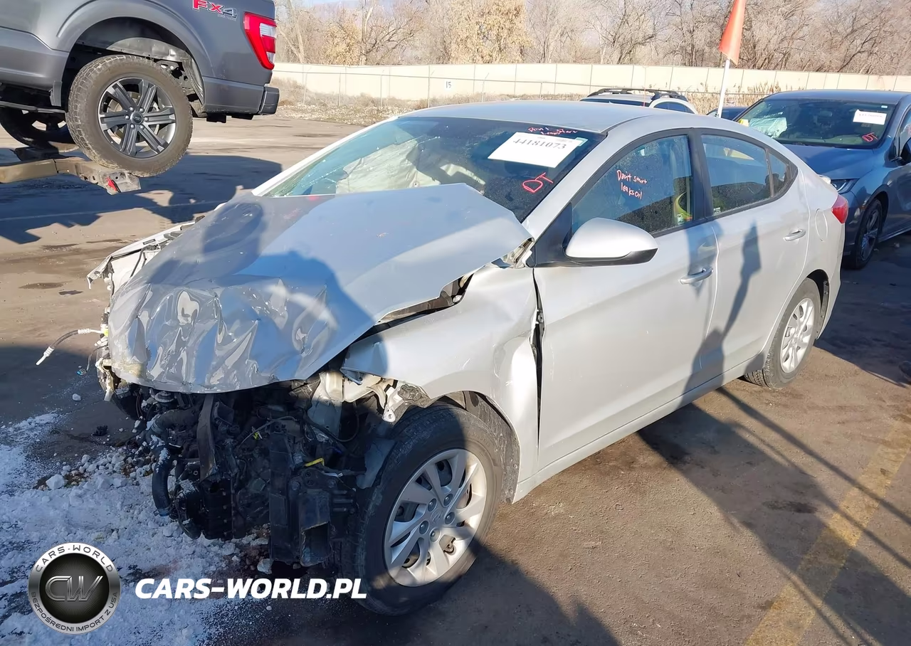 2018 Hyundai Elantra Se VIN:5NPD74LF9JH284852 - 2