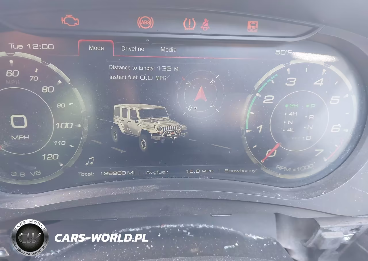 2013 Jeep Wrangler Unlimited Sport VIN:1C4BJWDG9DL646013 - 7