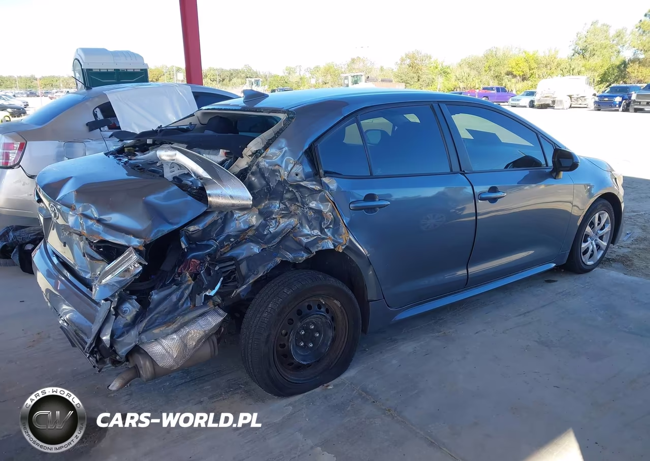 2021 Toyota Corolla Le VIN:5YFEPMAE3MP188155 - 4