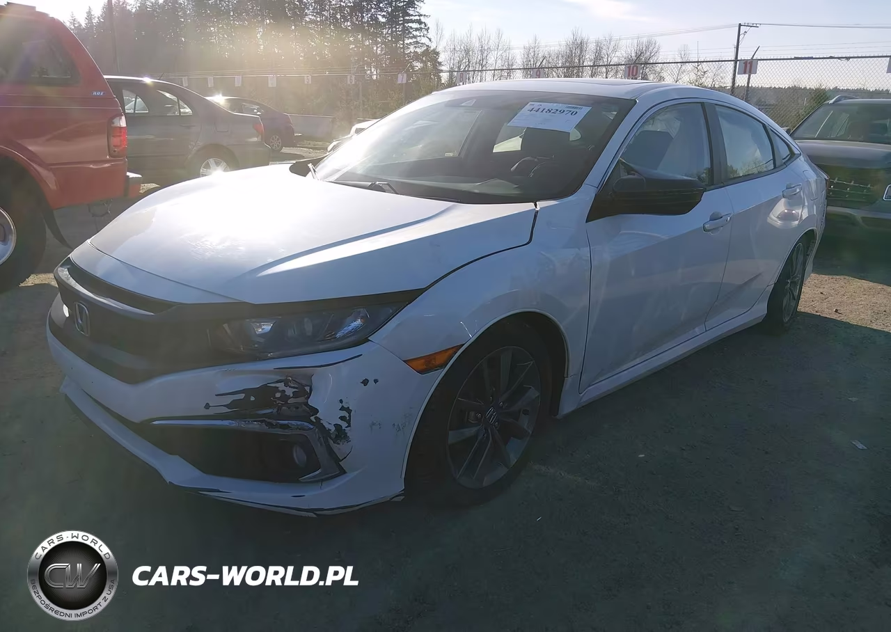 2019 Honda Civic Ex VIN:JHMFC1F32KX006495 - 2