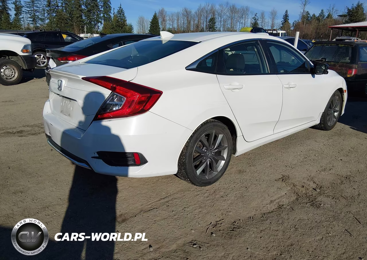 2019 Honda Civic Ex VIN:JHMFC1F32KX006495 - 4