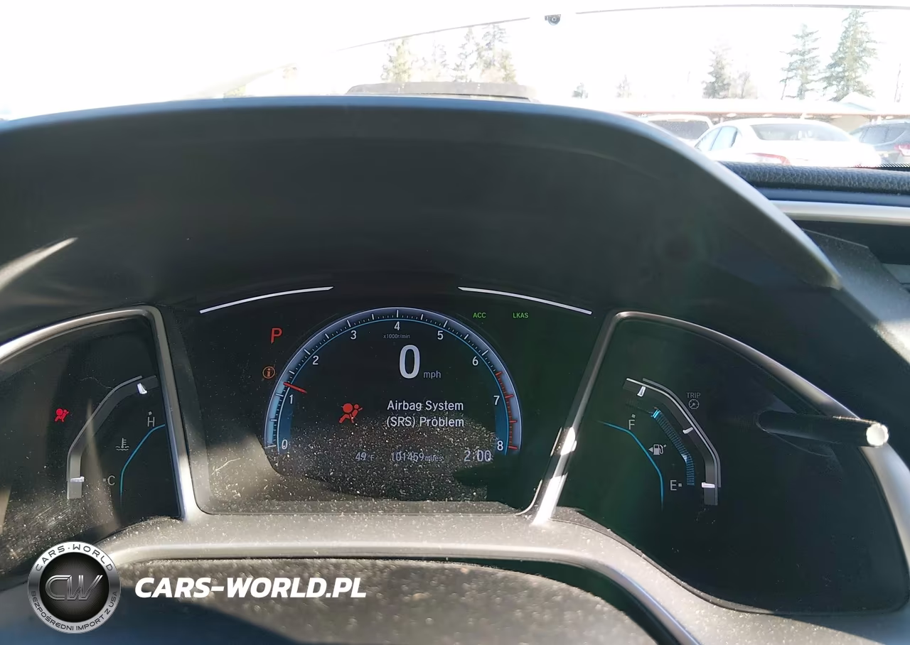 2019 Honda Civic Ex VIN:JHMFC1F32KX006495 - 7