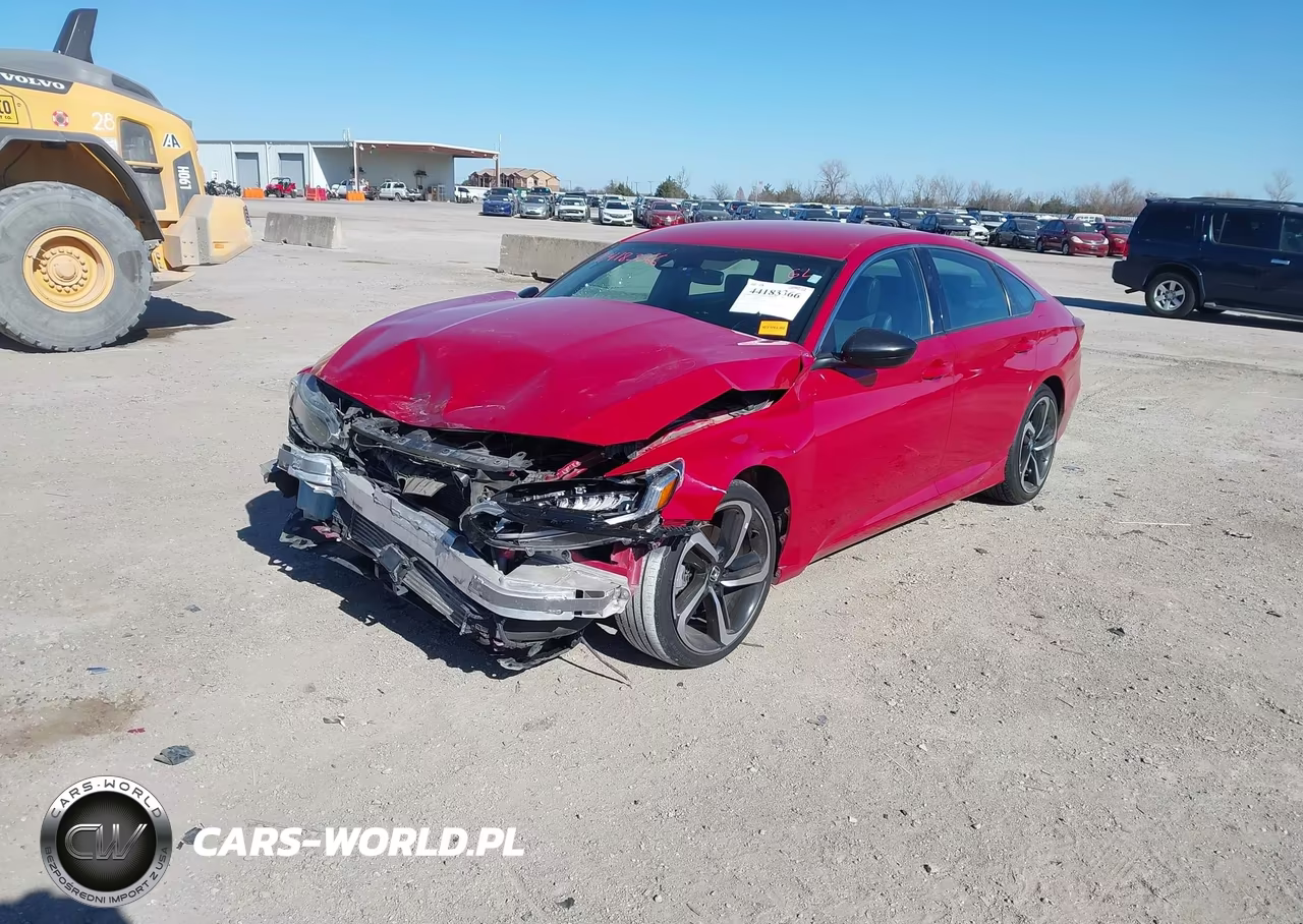 2021 Honda Accord Sport VIN:1HGCV1F33MA098674 - 2