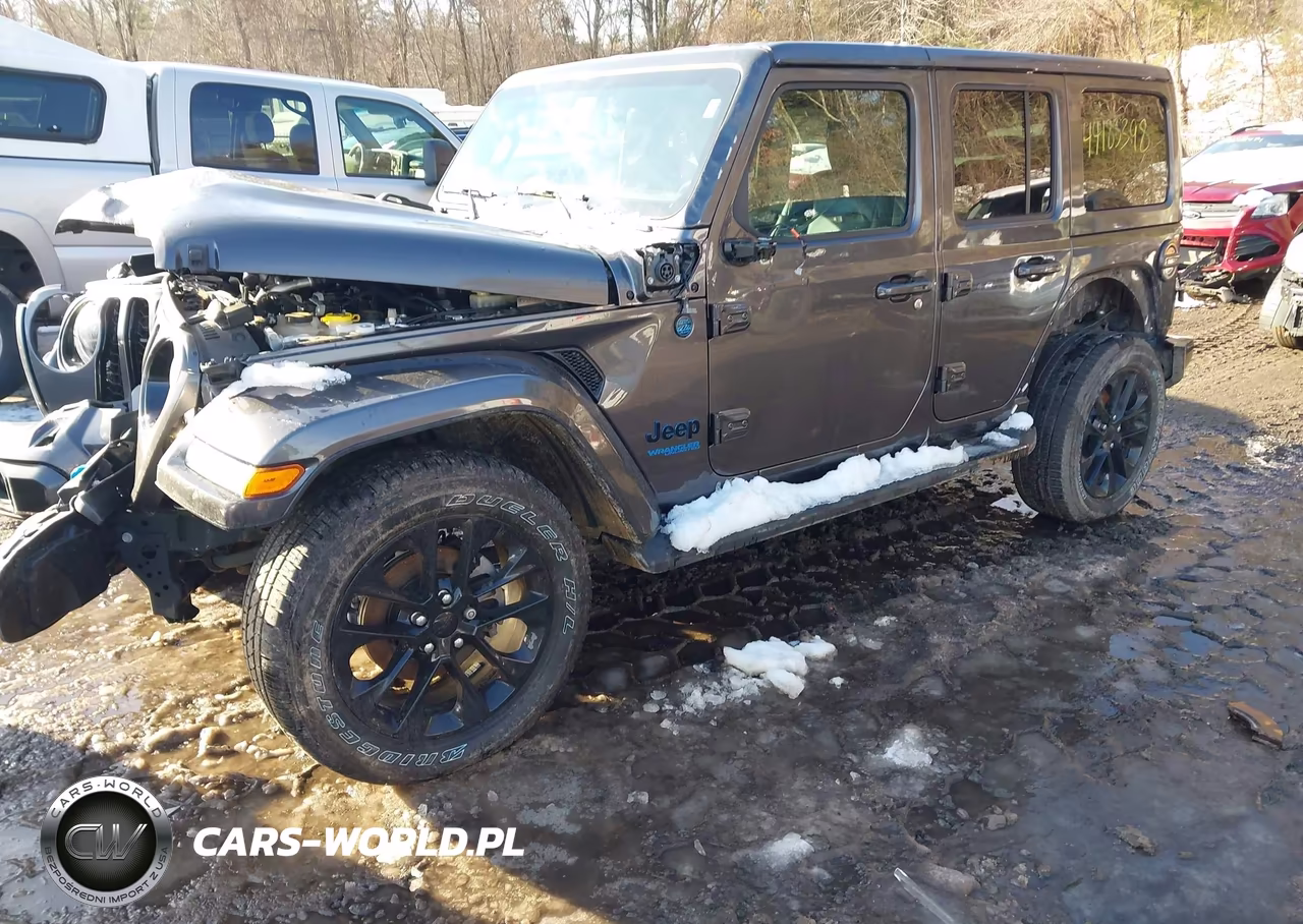 2021 Jeep Wrangler 4Xe Unlimited High Altitude 4X4 VIN:1C4JJXP64MW686213 - 2