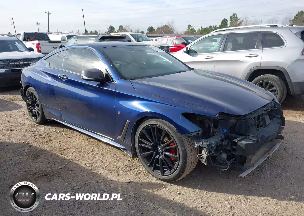 2017 Infiniti Q60 3.0T Red Sport 400