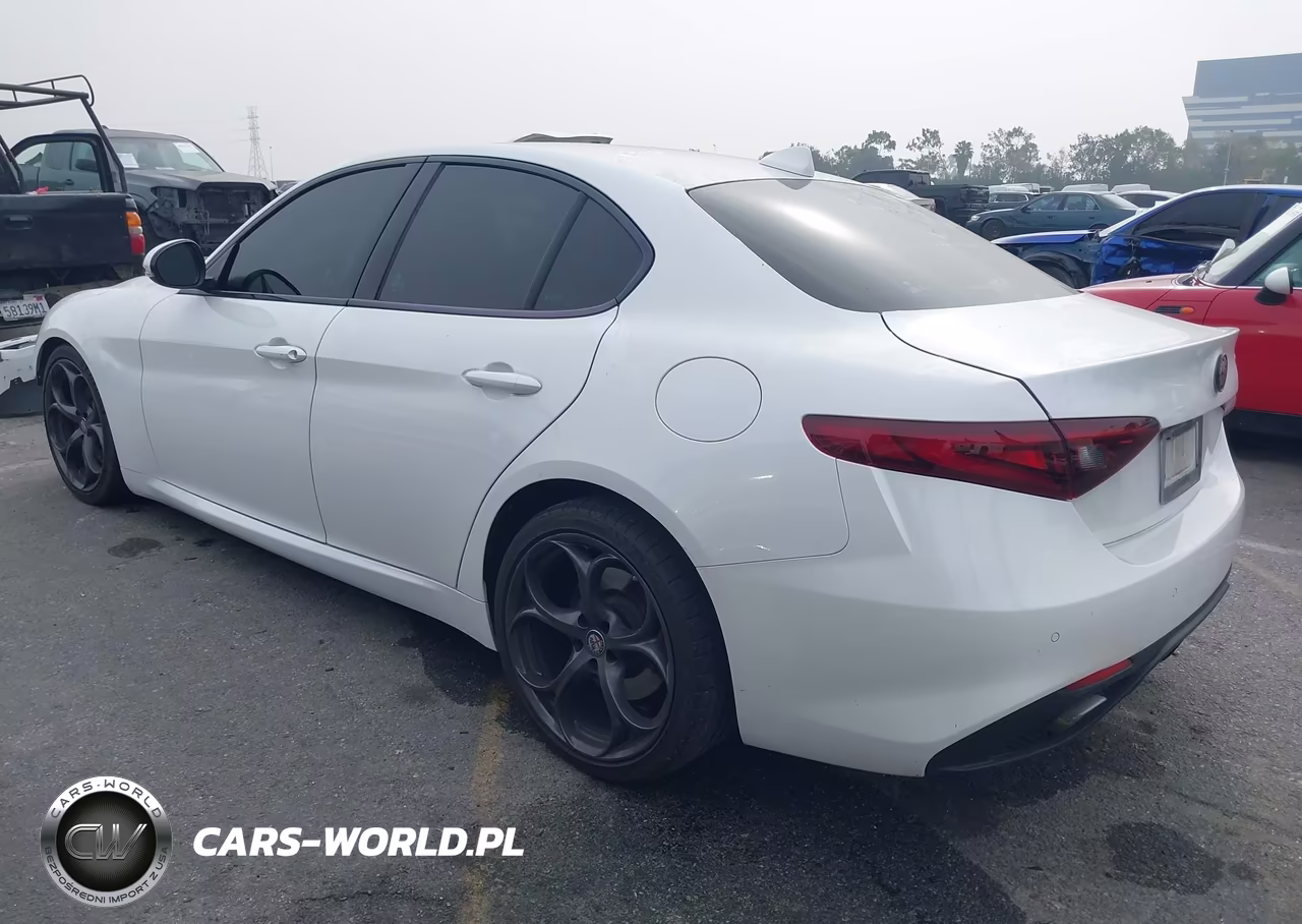 2018 Alfa Romeo Giulia Ti Sport Rwd VIN:ZARFAECNXJ7564913 - 3
