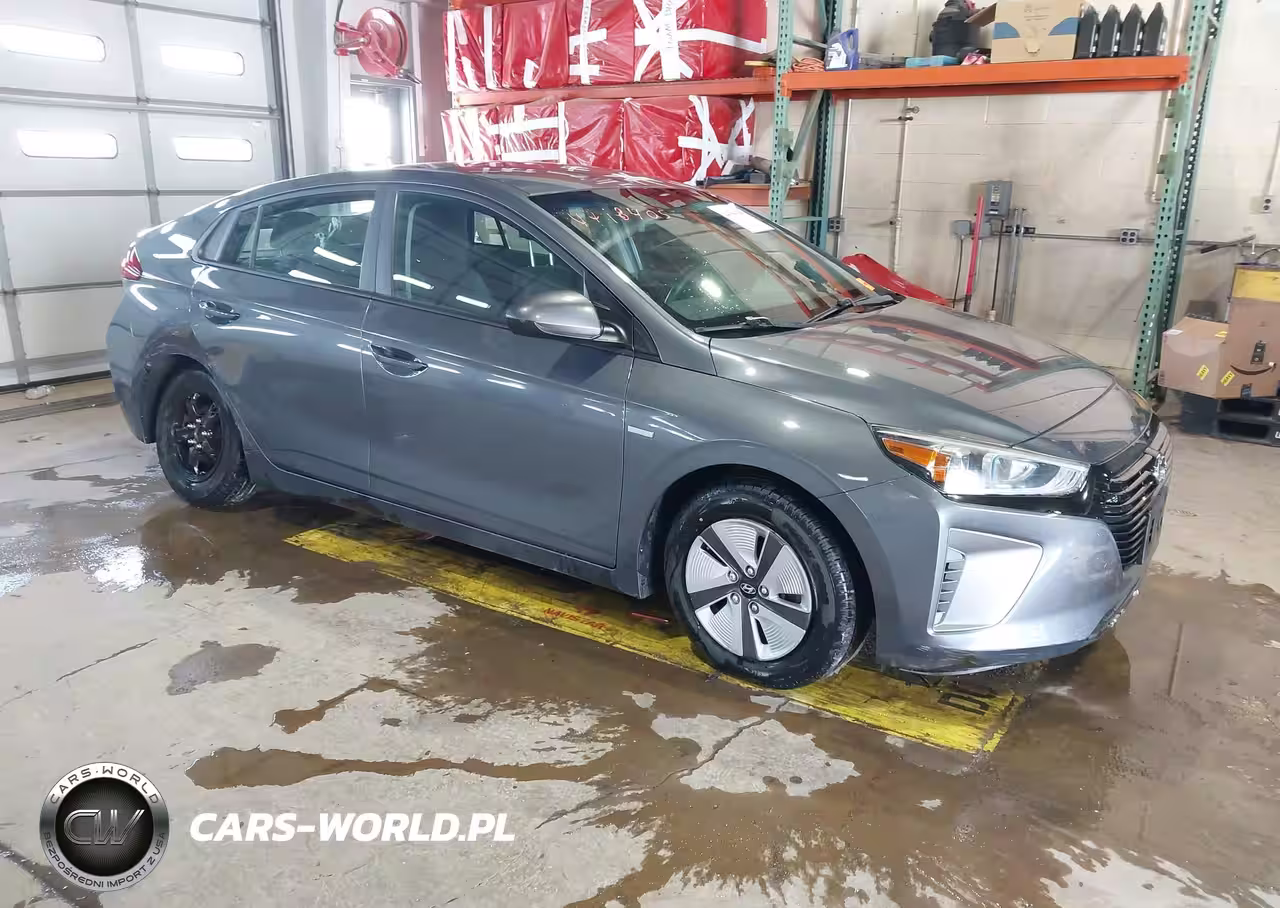 2017 Hyundai Ioniq Hybrid Blue