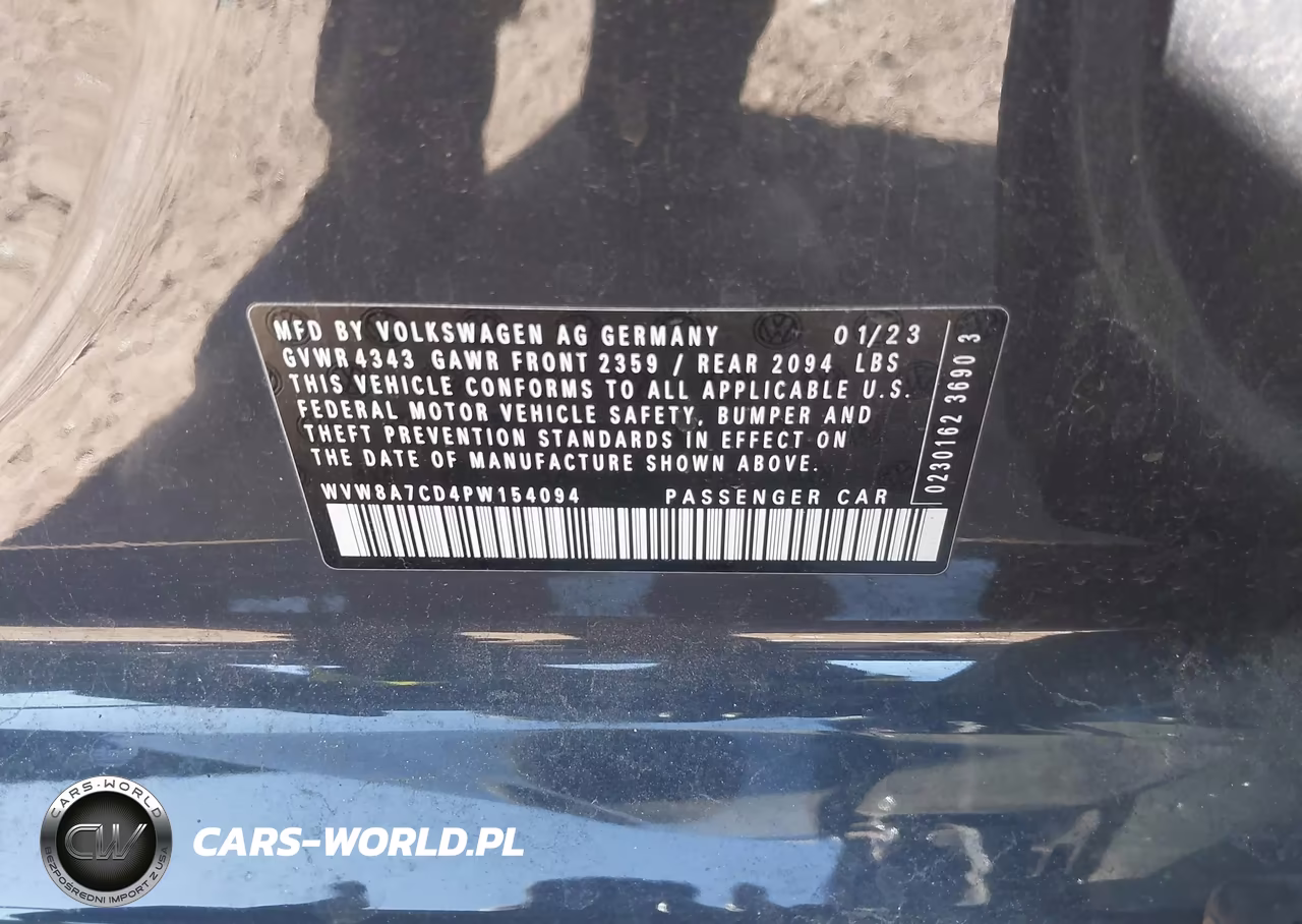 2023 Volkswagen Golf Gti 2.0T 40Th Anniversary Edition VIN:WVW8A7CD4PW154094 - 9