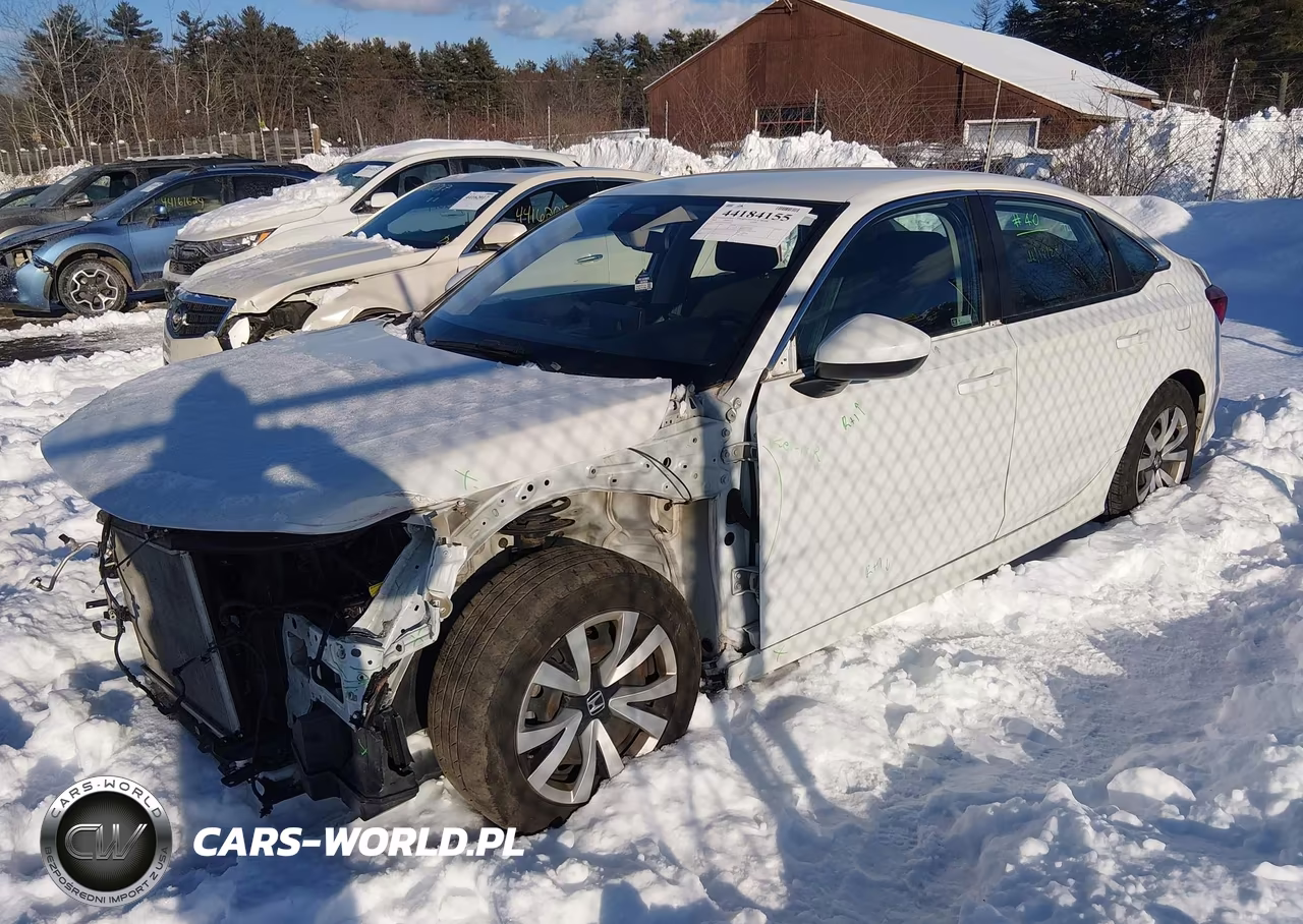 2022 Honda Civic Lx VIN:2HGFE2F29NH533436 - 2