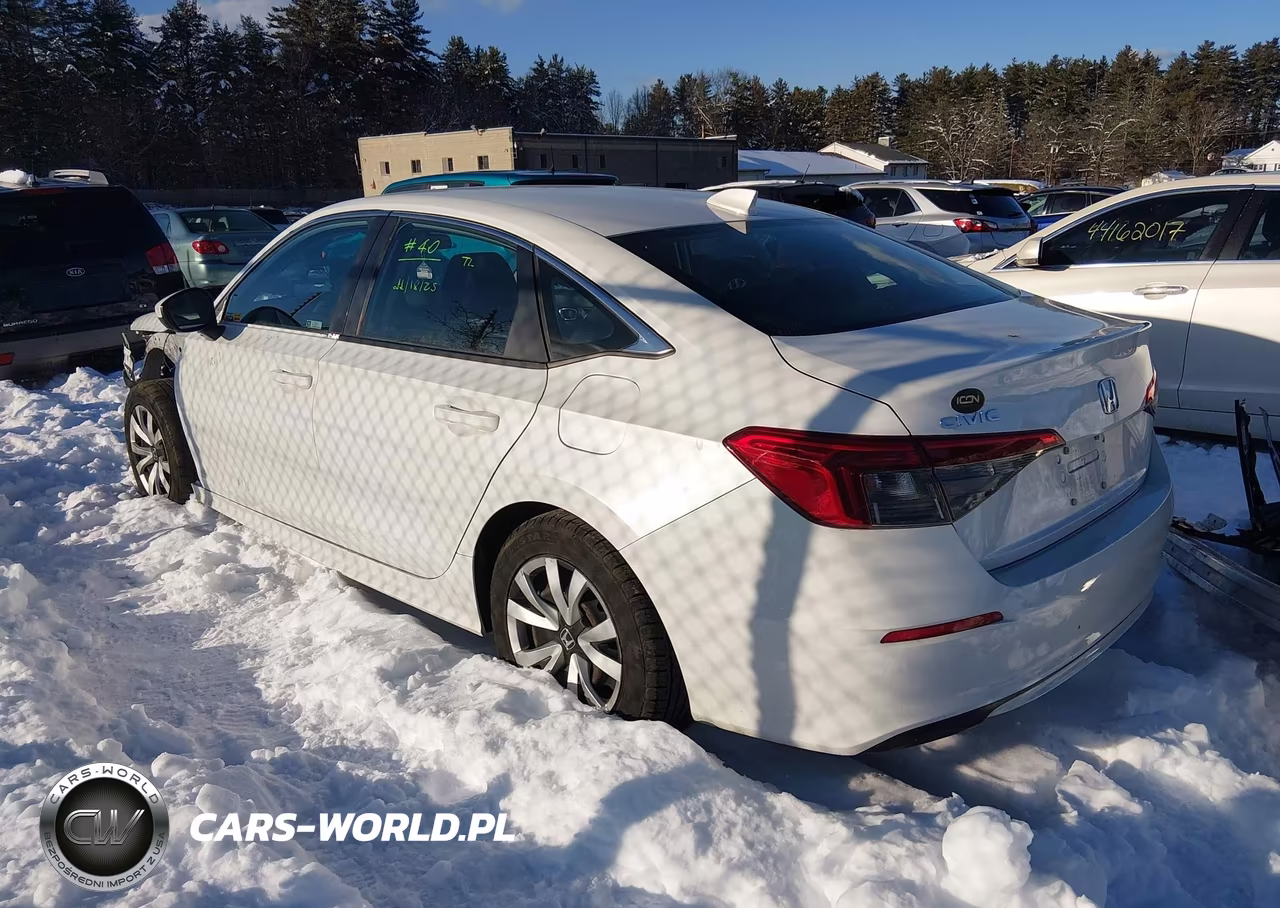 2022 Honda Civic Lx VIN:2HGFE2F29NH533436 - 3