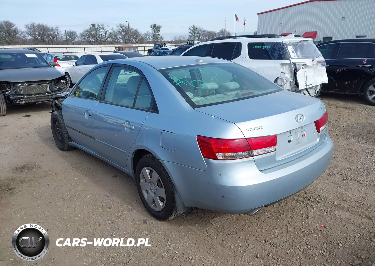 2008 Hyundai Sonata Gls V6 VIN:5NPET46F28H360238 - 3