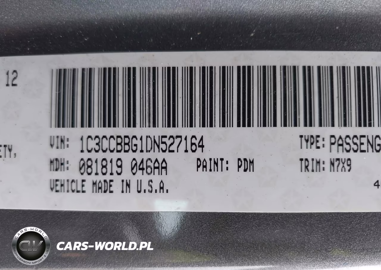 2013 Chrysler 200 Touring VIN:1C3CCBBG1DN527164 - 9