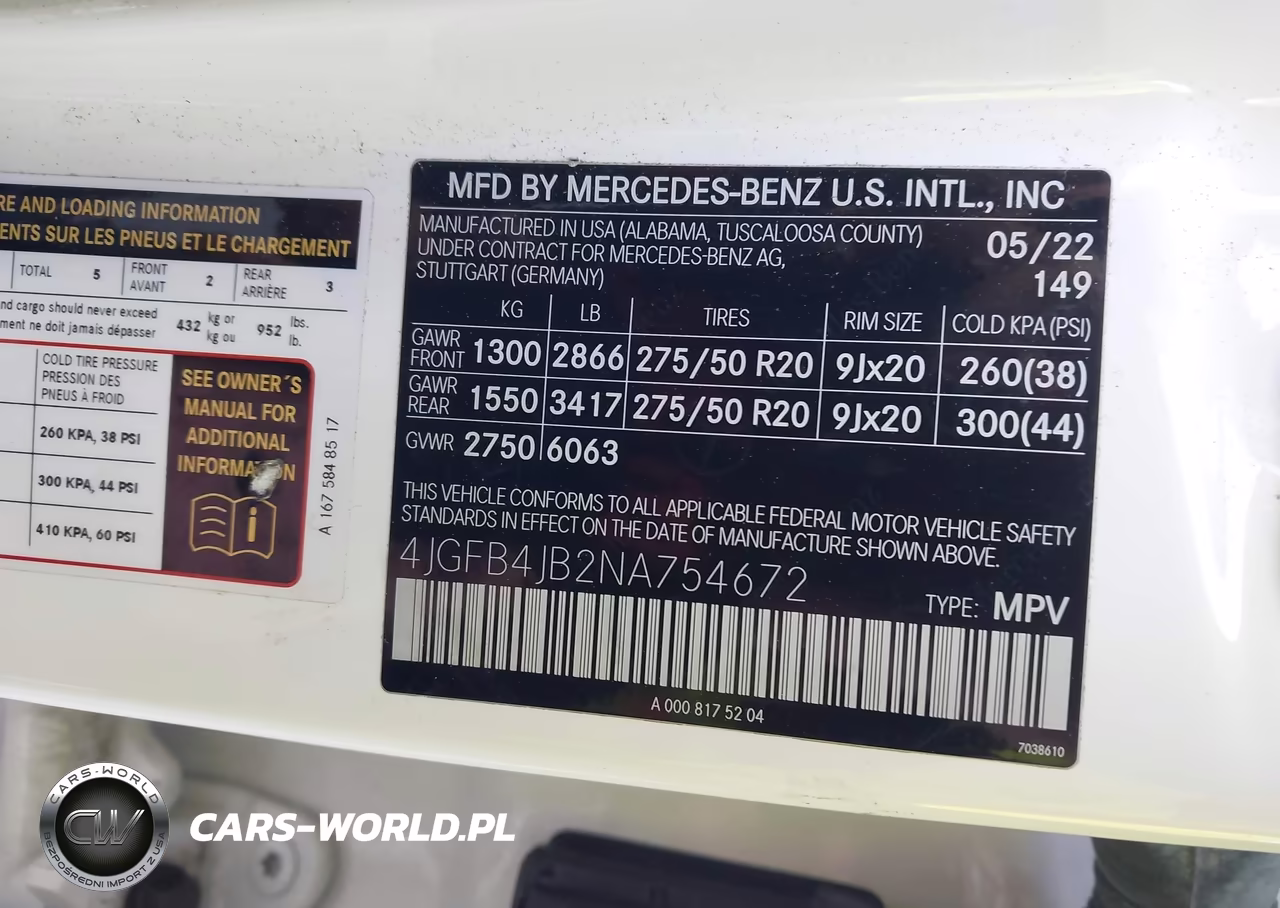 2022 Mercedes-Benz Gle 350 VIN:4JGFB4JB2NA754672 - 9