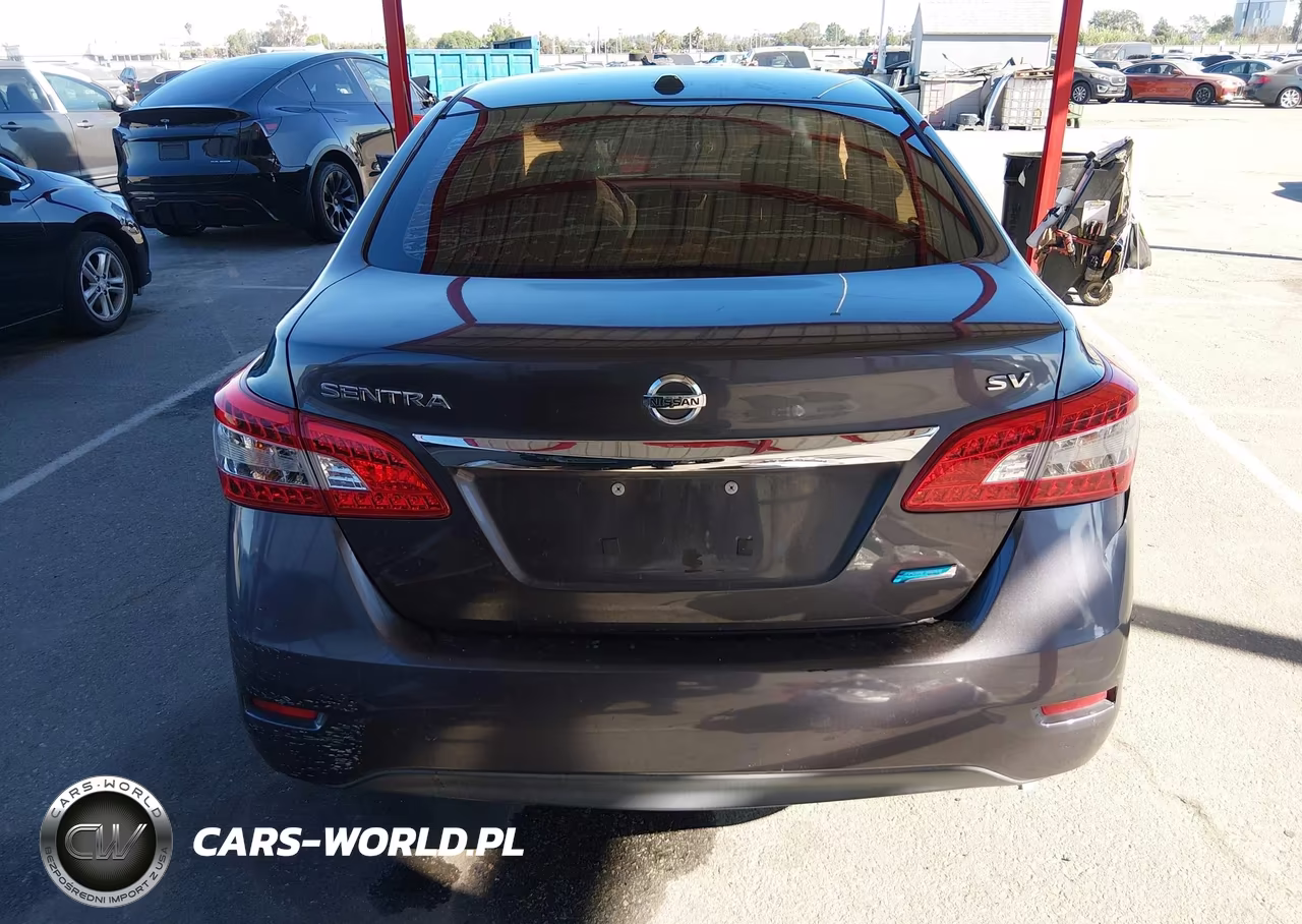 2014 Nissan Sentra Sv VIN:3N1AB7AP6EL626412 - 16