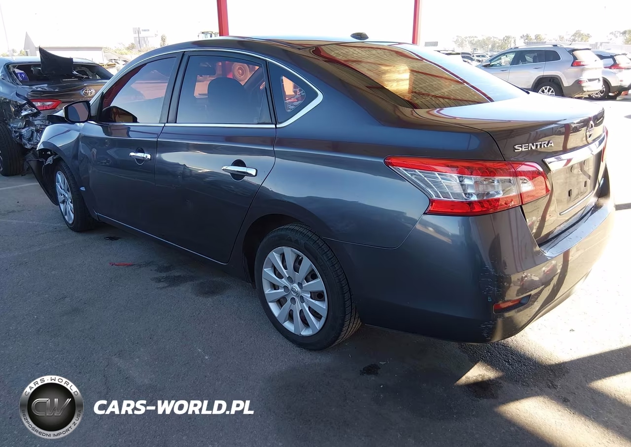 2014 Nissan Sentra Sv VIN:3N1AB7AP6EL626412 - 3