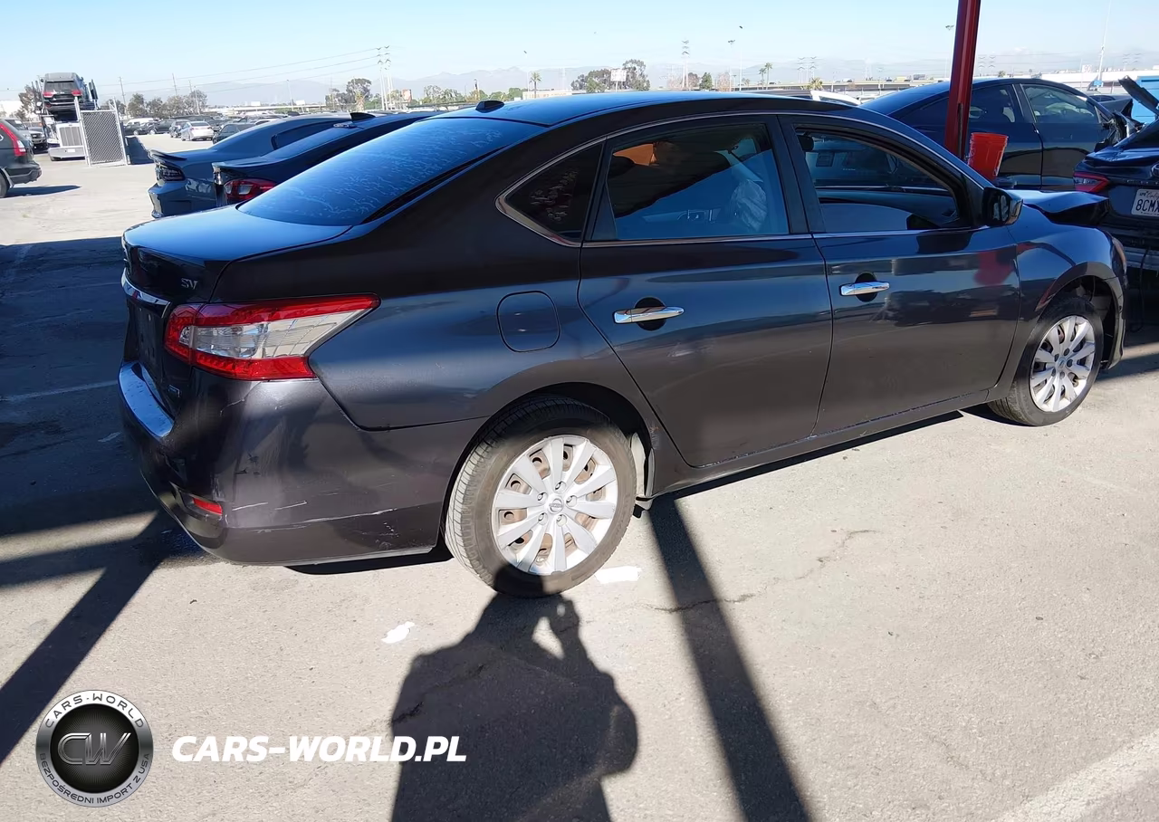 2014 Nissan Sentra Sv VIN:3N1AB7AP6EL626412 - 4