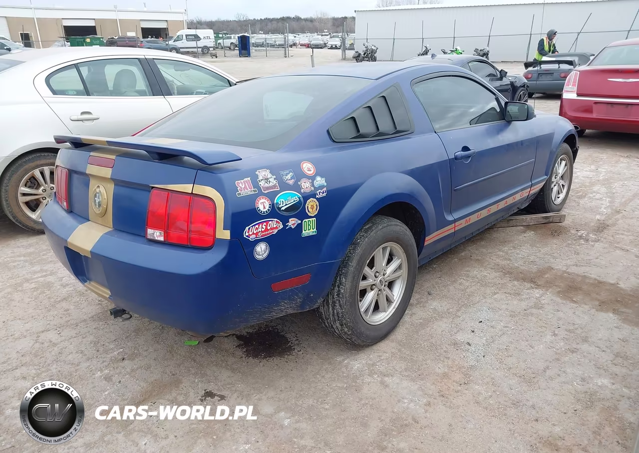 2005 Ford Mustang V6 Deluxe-V6 Premium VIN:1ZVFT80N955154743 - 4