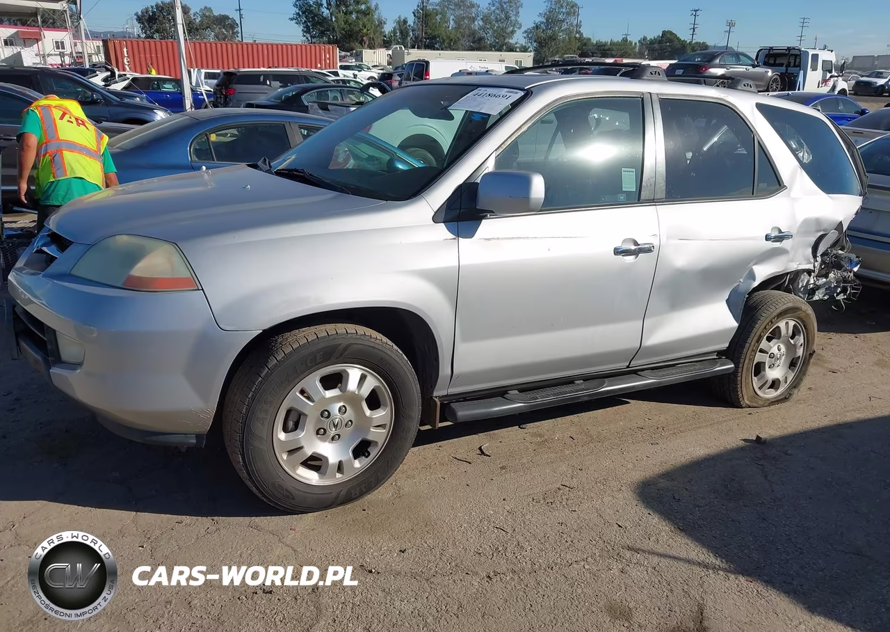 2002 Acura Mdx VIN:2HNYD18292H525523 - 2