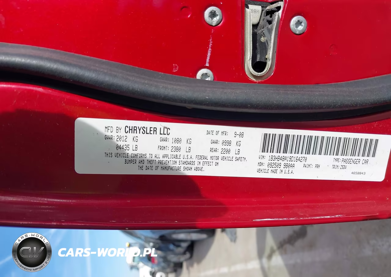 2009 Dodge Caliber Sxt VIN:1B3HB48A19D164270 - 9