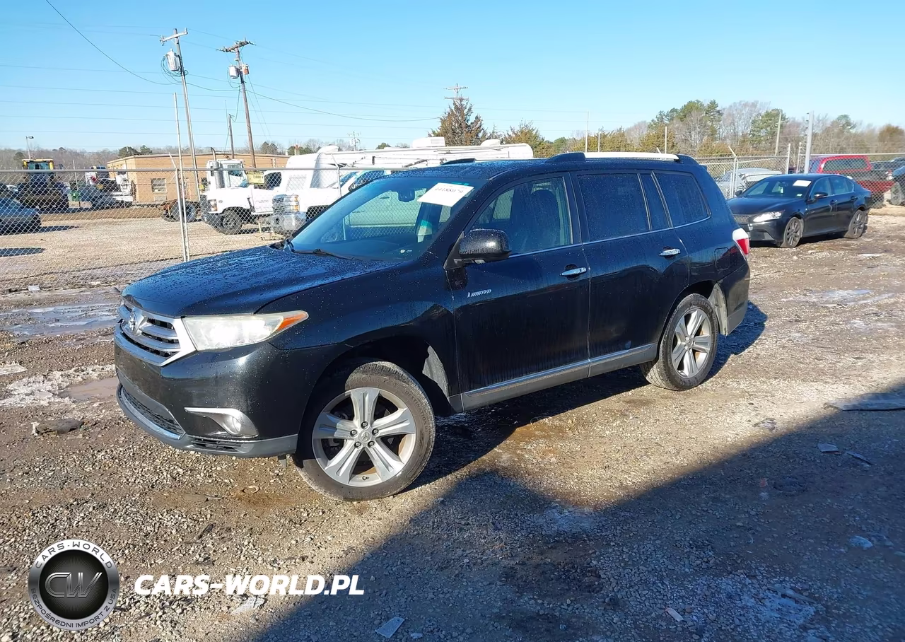 2012 Toyota Highlander Limited V6 VIN:5TDYK3EH4CS088596 - 2