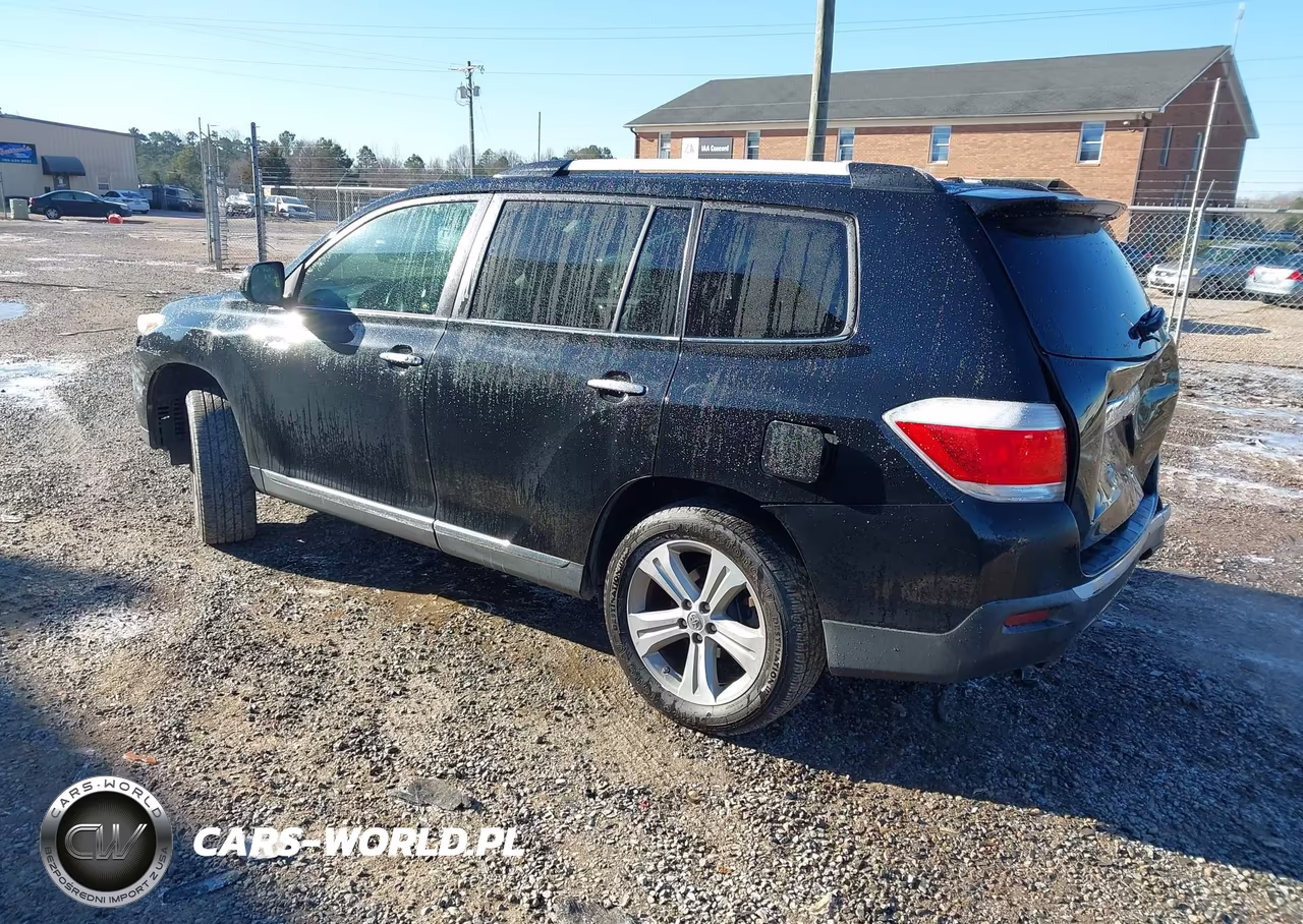 2012 Toyota Highlander Limited V6 VIN:5TDYK3EH4CS088596 - 3