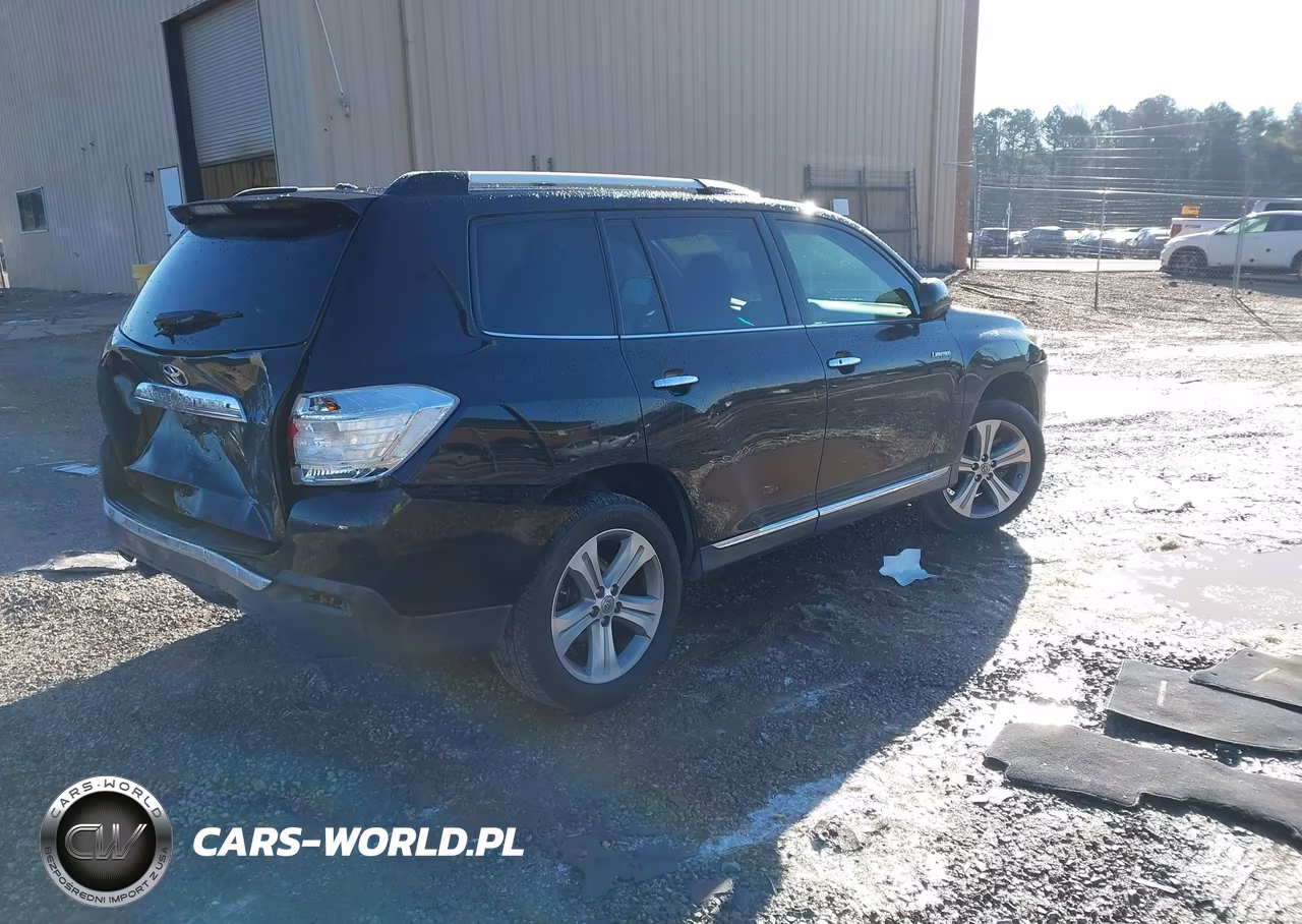 2012 Toyota Highlander Limited V6 VIN:5TDYK3EH4CS088596 - 4