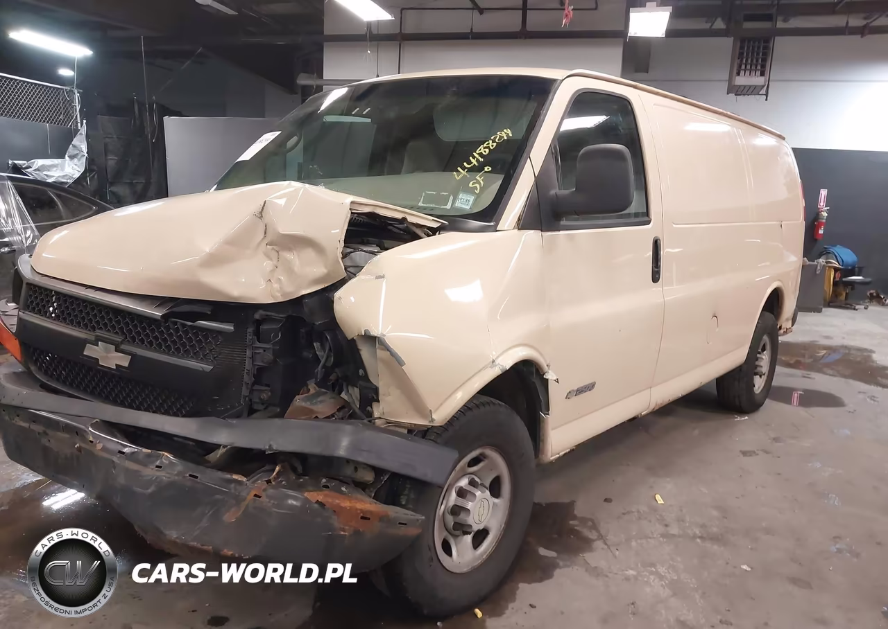2006 Chevrolet Express Work Van VIN:1GCGG25V861243858 - 2