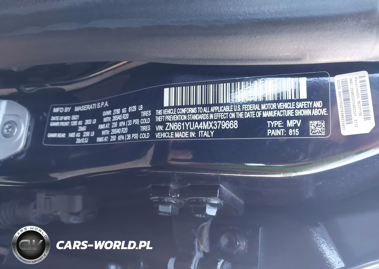 2021 Maserati Levante S VIN:ZN661YUA4MX379668 - 9