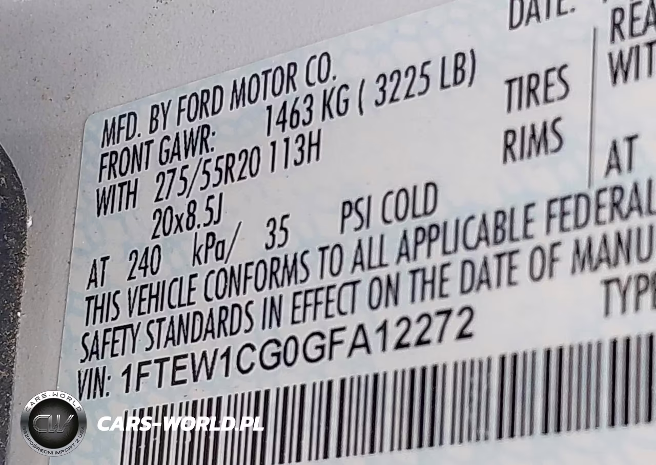 2016 Ford F-150 Lariat VIN:1FTEW1CG0GFA12272 - 9