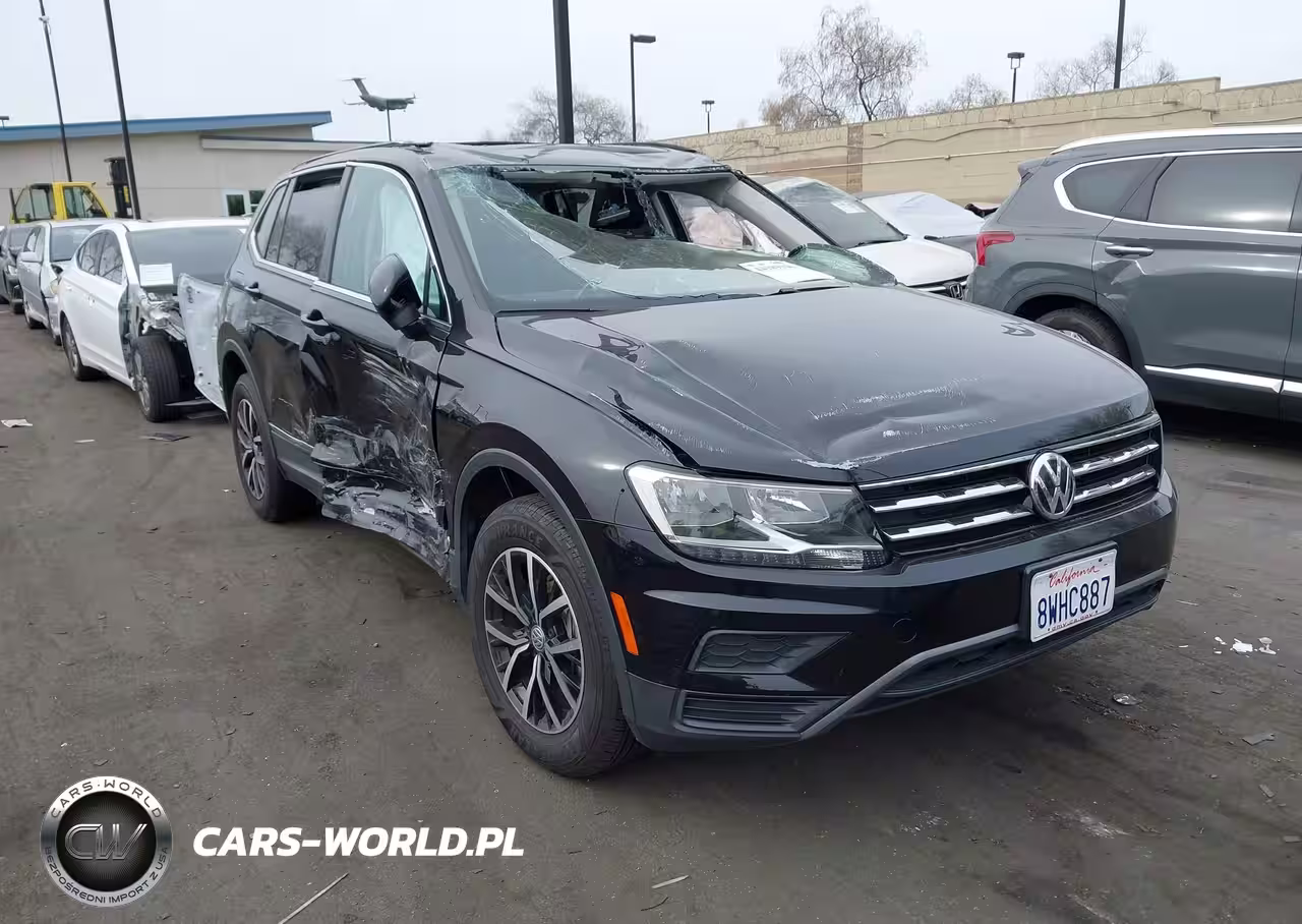 2021 Volkswagen Tiguan 2.0T Se-2.0T Se R-Line Black-2.0T Sel