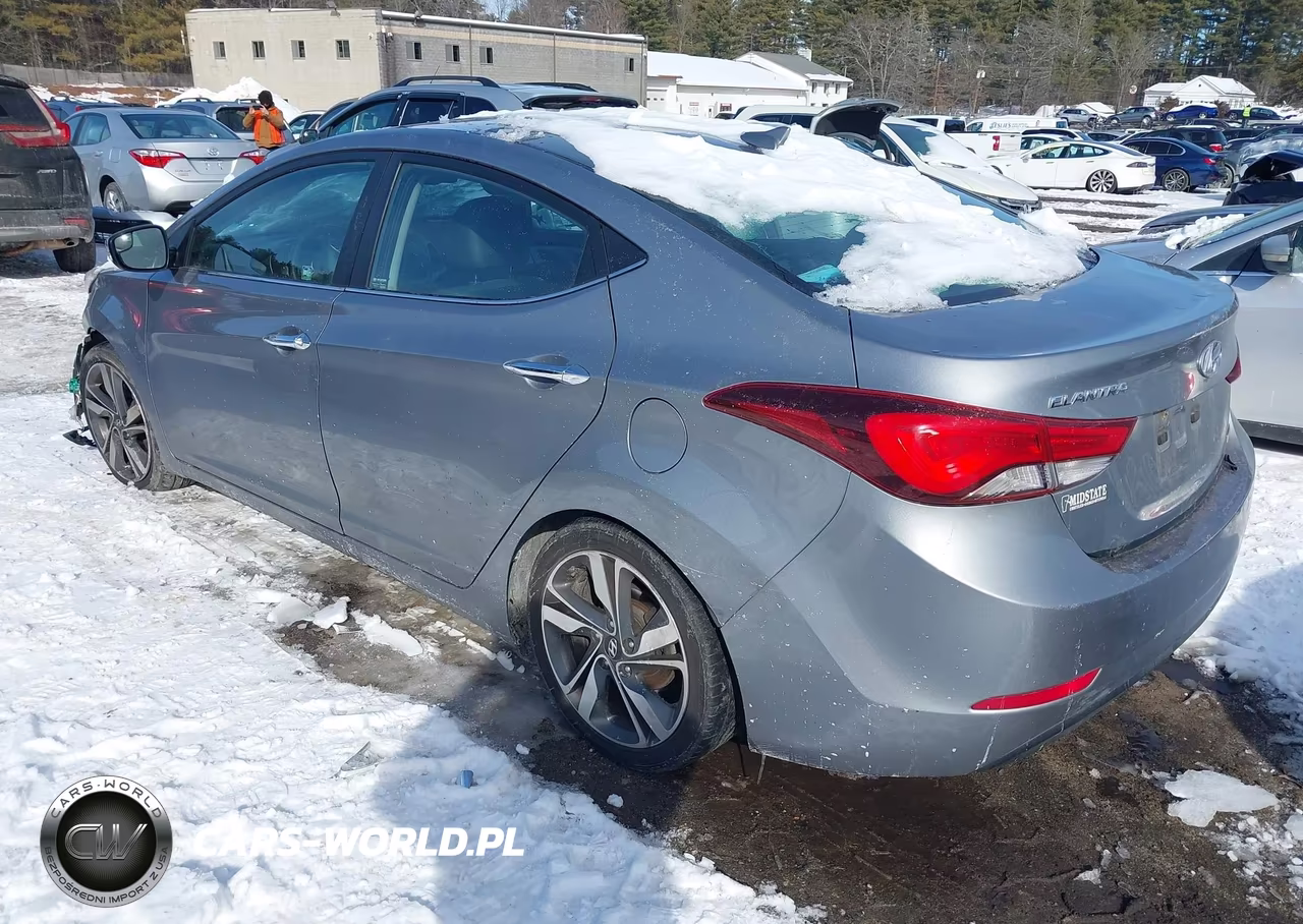 2015 Hyundai Elantra Limited VIN:KMHDH4AE8FU424695 - 3
