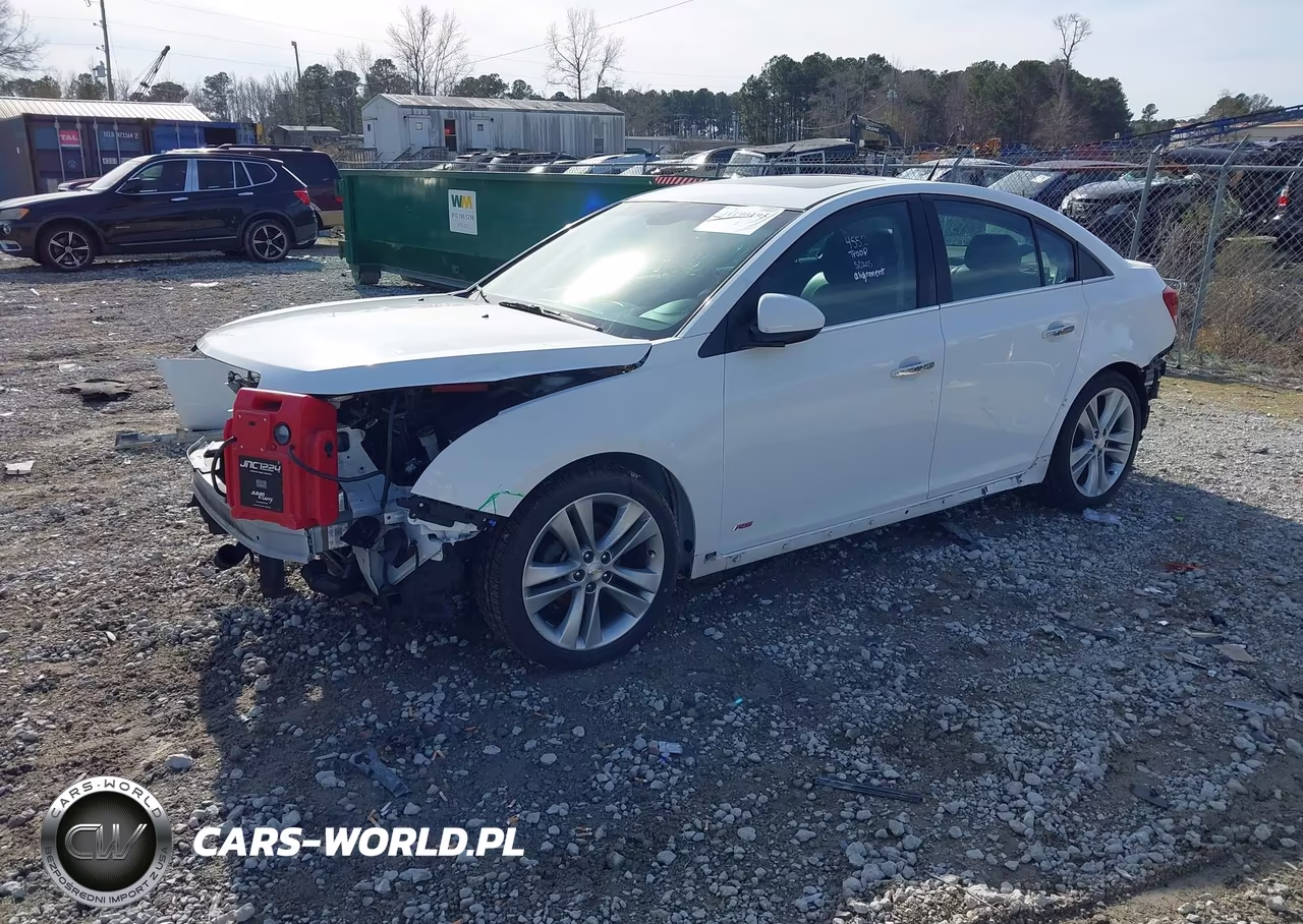 2014 Chevrolet Cruze Ltz VIN:1G1PG5SB2E7388295 - 2