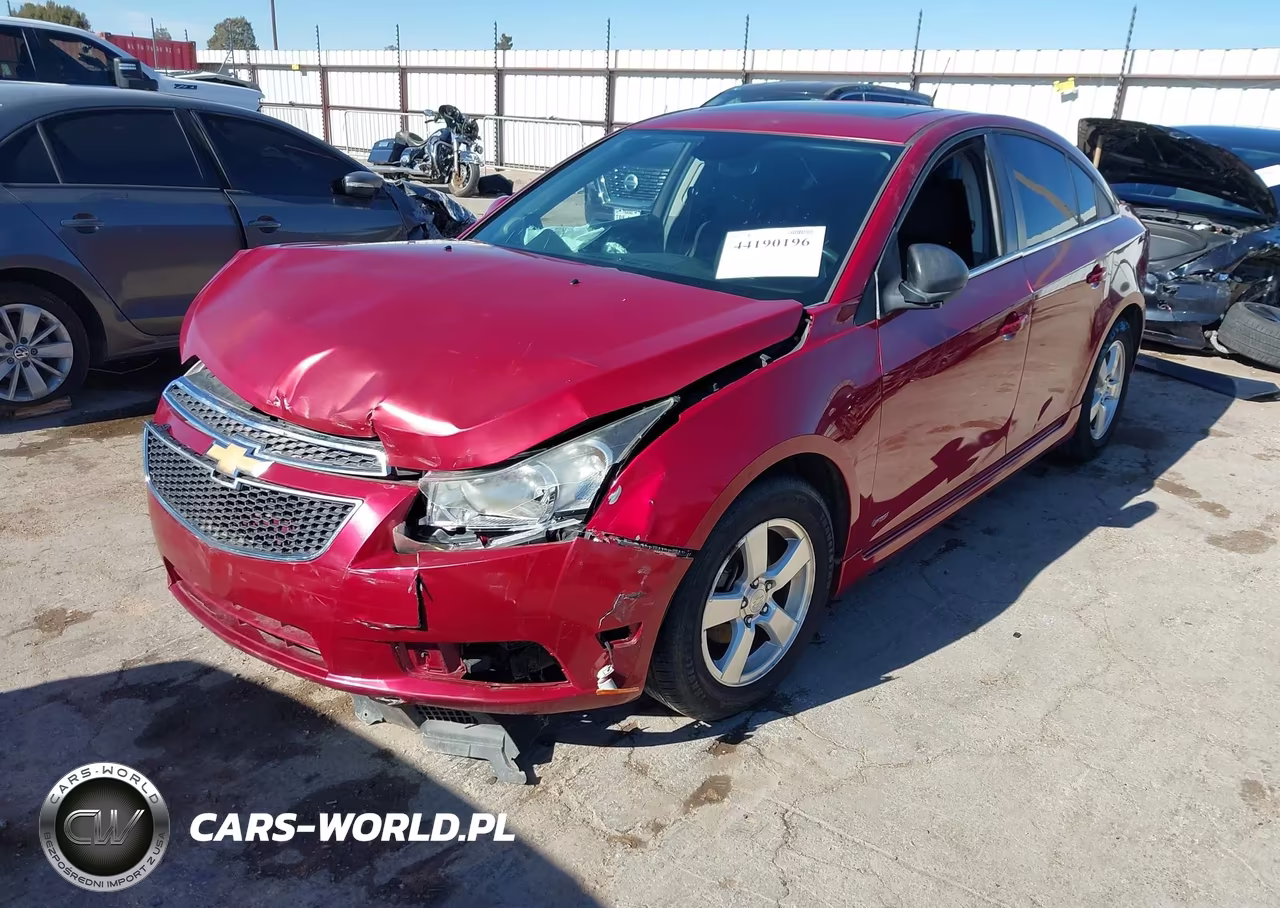 2014 Chevrolet Cruze 1Lt Auto VIN:1G1PC5SBXE7198742 - 2