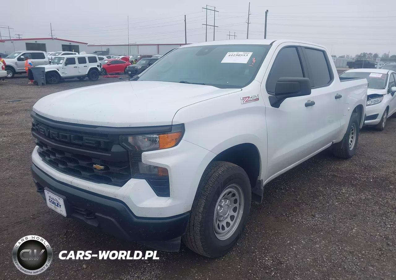 2022 Chevrolet Silverado 1500 4Wd Short Bed Wt VIN:3GCUDAED9NG540764 - 2
