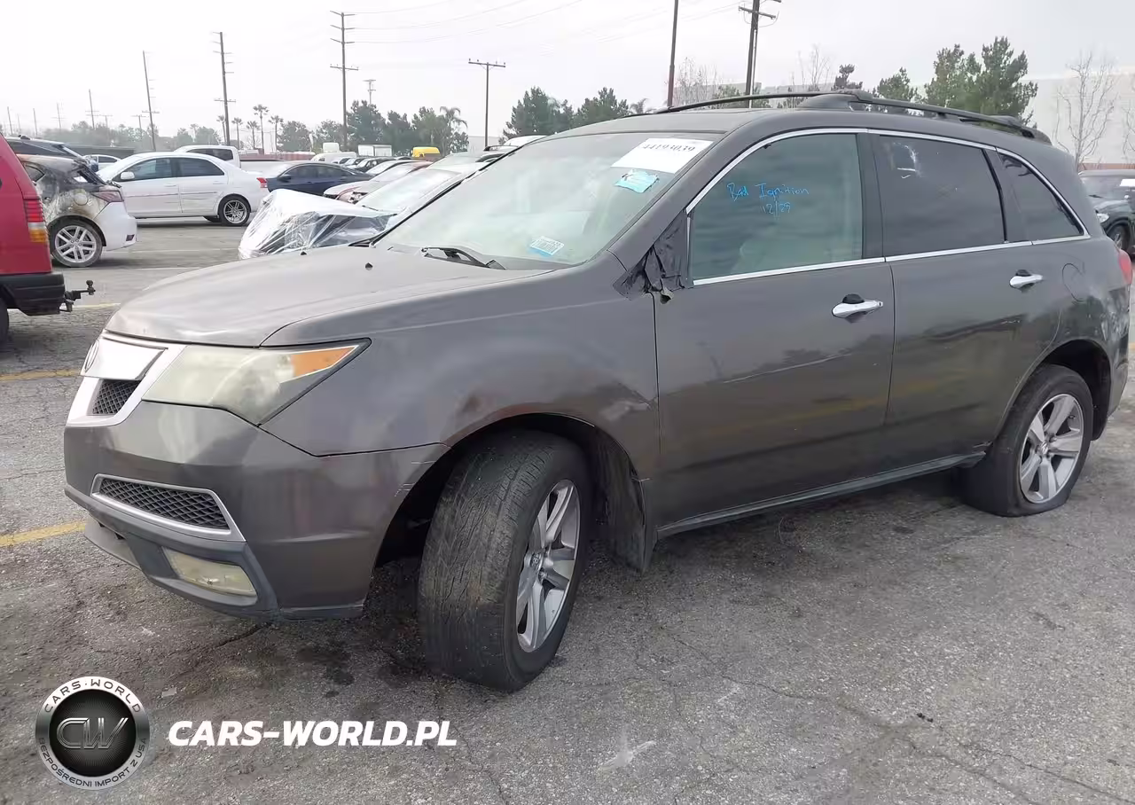 2012 Acura Mdx Technology Package VIN:2HNYD2H32CH523029 - 2