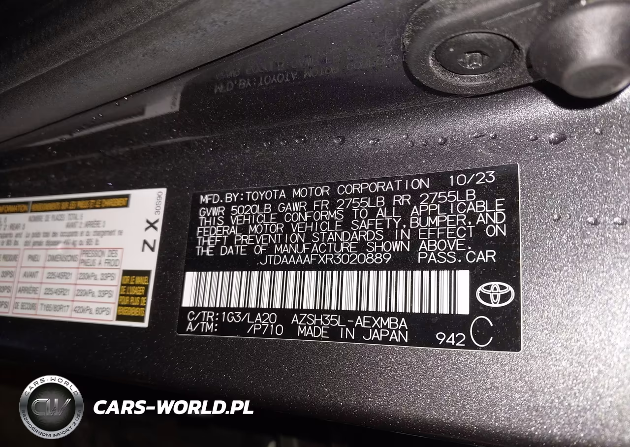 2024 Toyota Crown Limited VIN:JTDAAAAFXR3020889 - 9