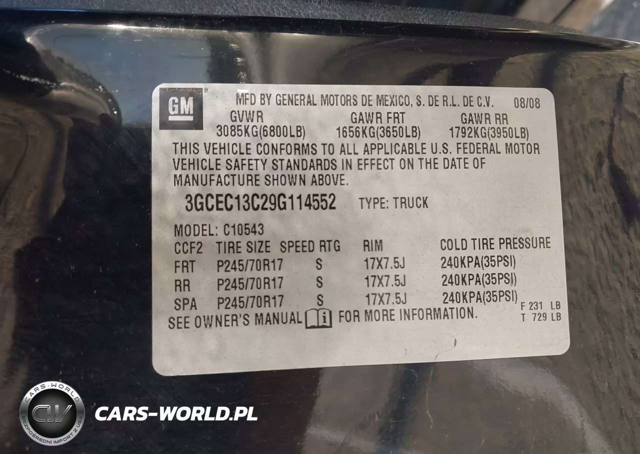 2009 Chevrolet Silverado 1500 Ls VIN:3GCEC13C29G114552 - 9