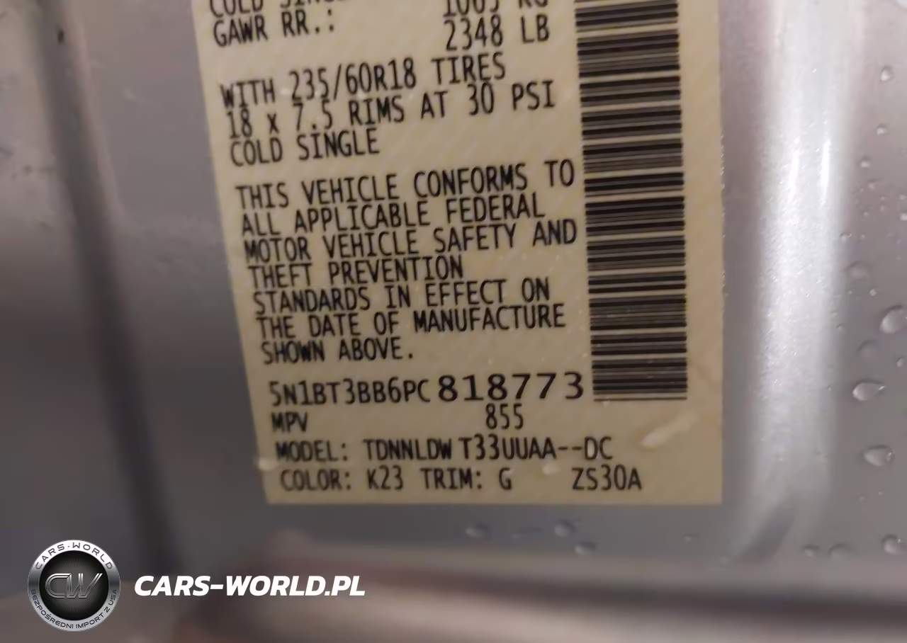 2023 Nissan Rogue Sv Intelligent Awd VIN:5N1BT3BB6PC818773 - 9
