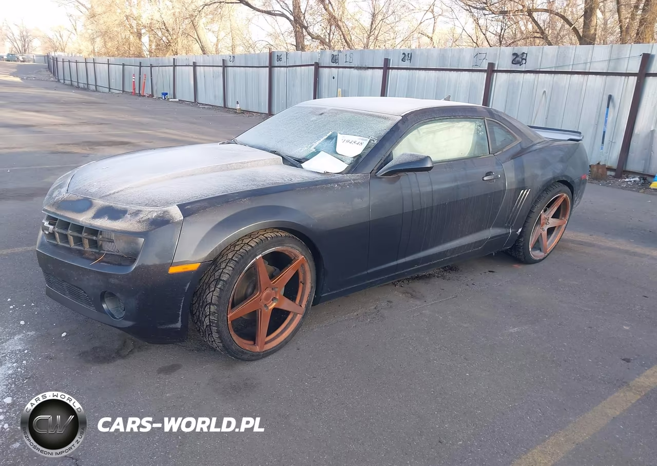 2013 Chevrolet Camaro 1Ls VIN:2G1FE1E30D9167998 - 2