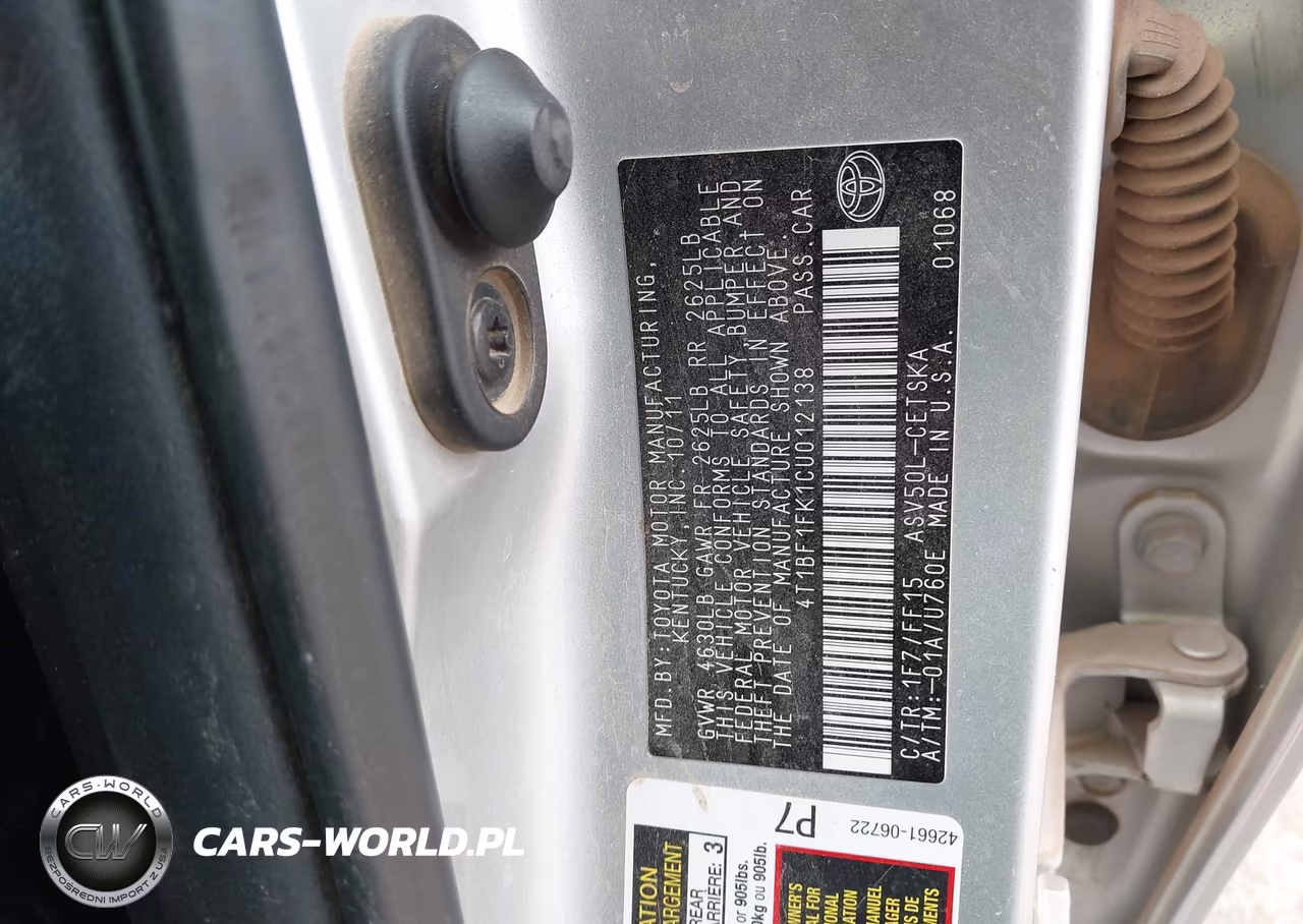 2012 Toyota Camry Se VIN:4T1BF1FK1CU012138 - 9