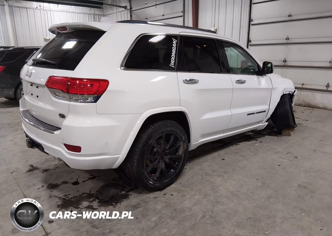 2017 Jeep Grand Cherokee Overland 4X4 VIN:1C4RJFCT0HC834826 - 4