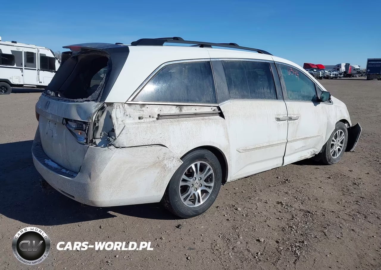 2012 Honda Odyssey Ex-L VIN:5FNRL5H65CB108916 - 4
