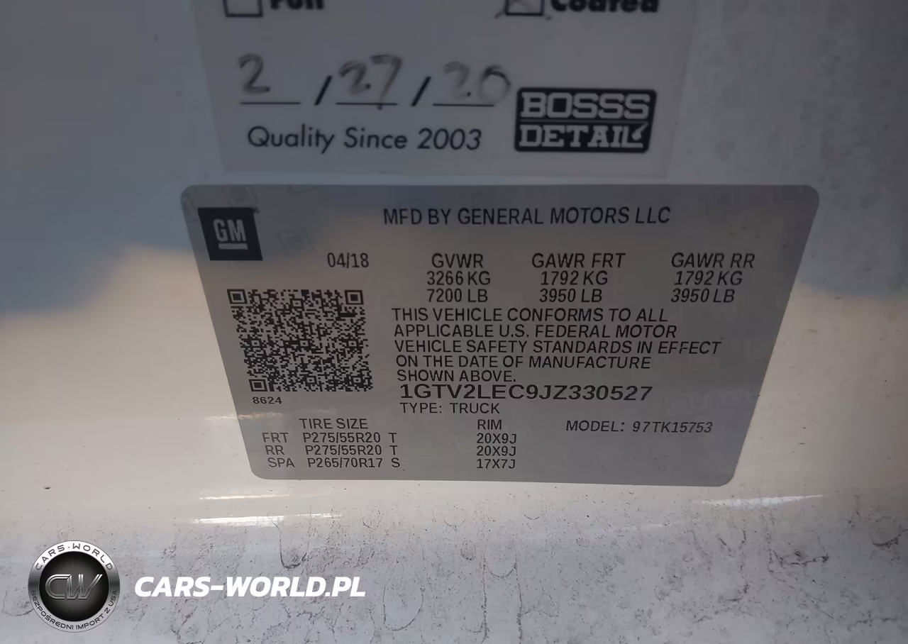 2018 GMC Sierra 1500 VIN:1GTV2LEC9JZ330527 - 9