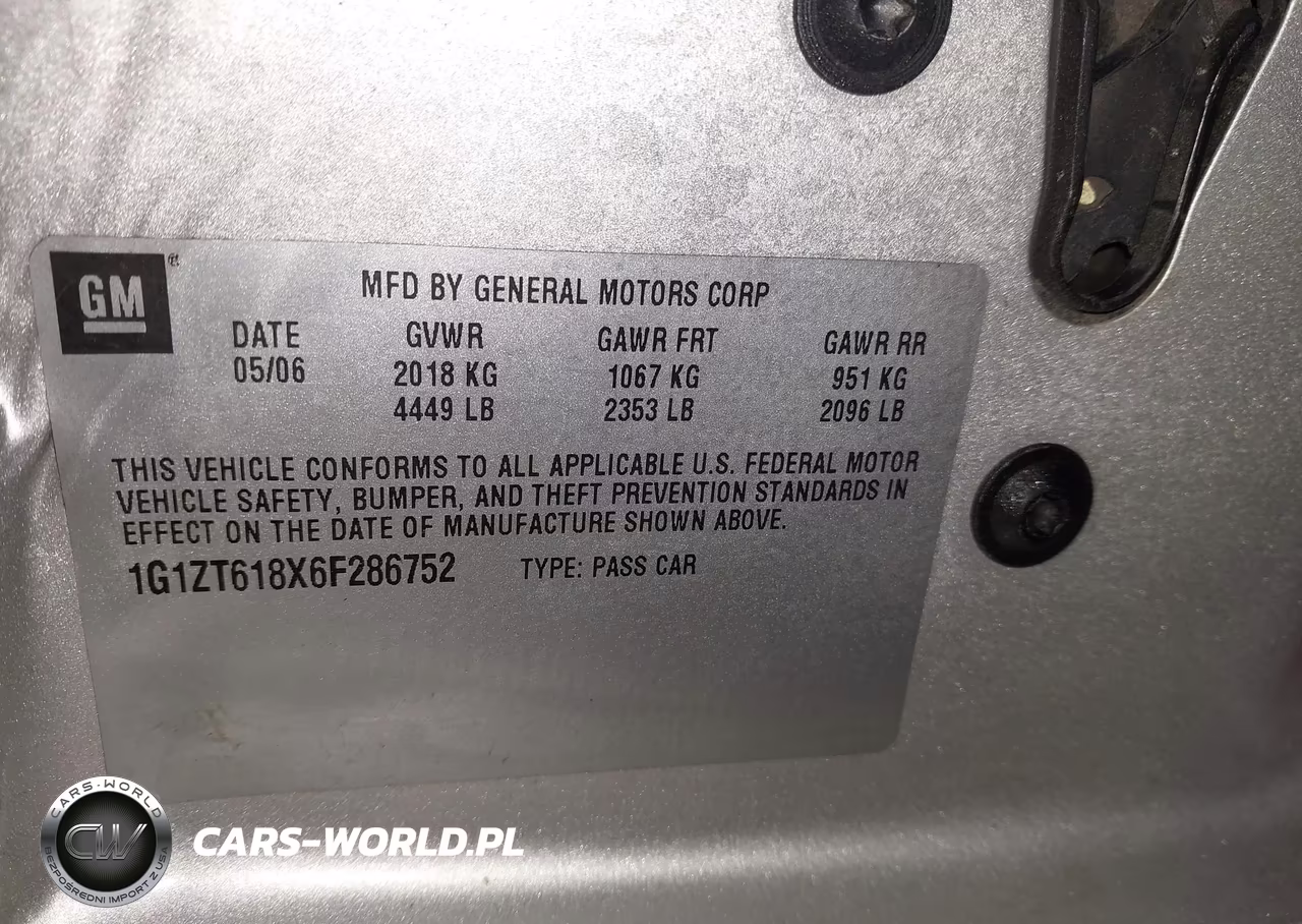 2006 Chevrolet Malibu Maxx Lt VIN:1G1ZT618X6F286752 - 9