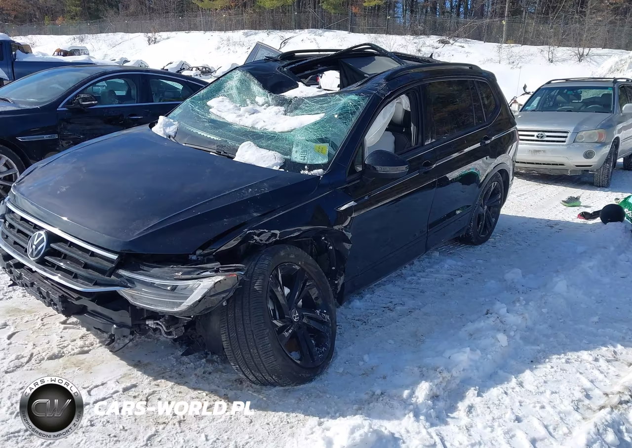 2024 Volkswagen Tiguan 2.0T Se R-Line Black VIN:3VV8B7AX7RM068583 - 2