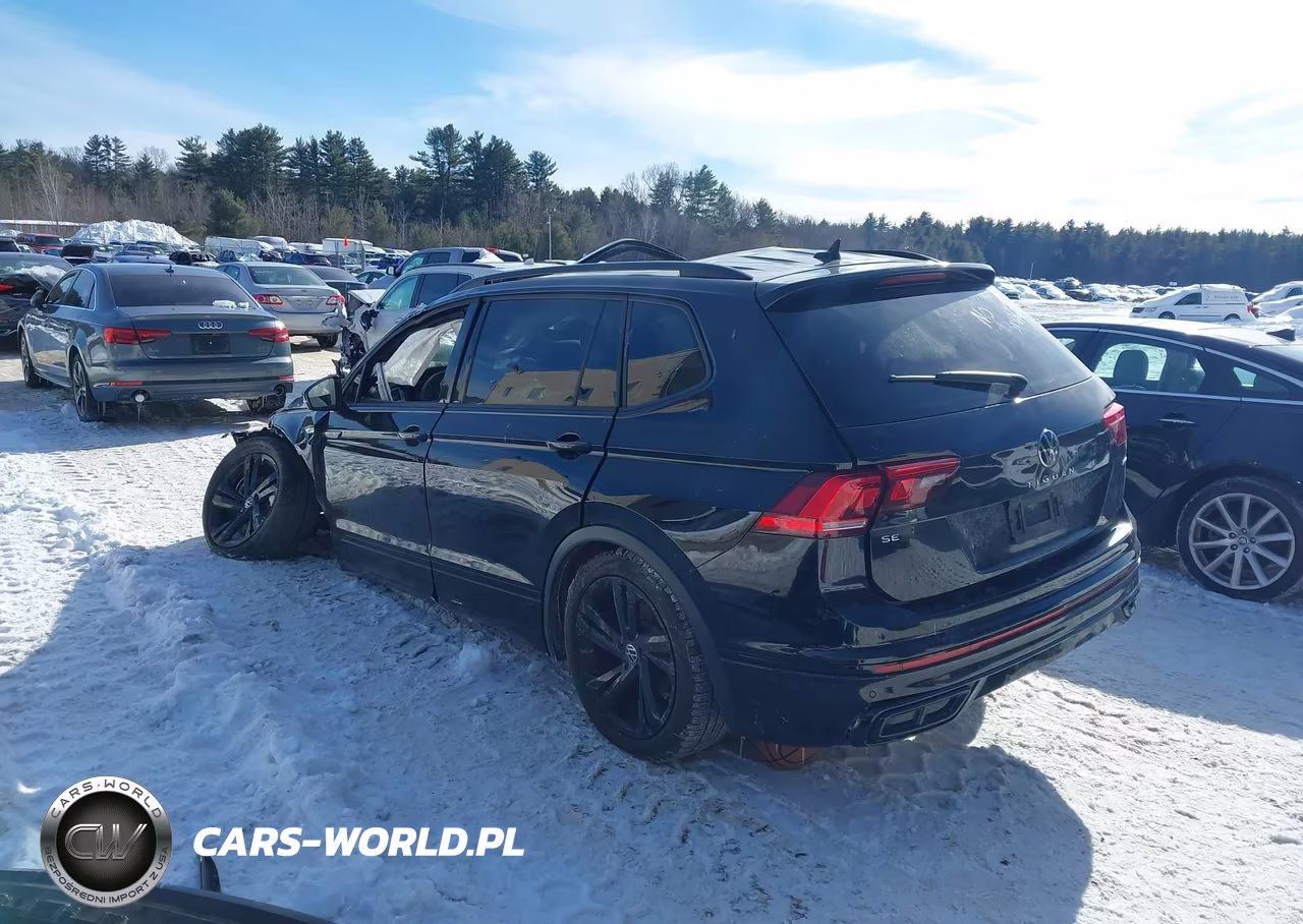 2024 Volkswagen Tiguan 2.0T Se R-Line Black VIN:3VV8B7AX7RM068583 - 3