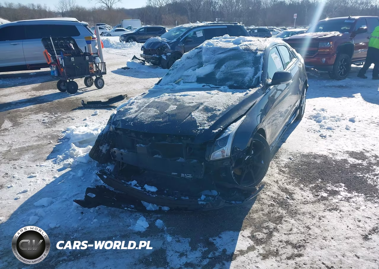 2018 Cadillac Ats Premium Luxury VIN:1G6AK5SS6J0106001 - 2
