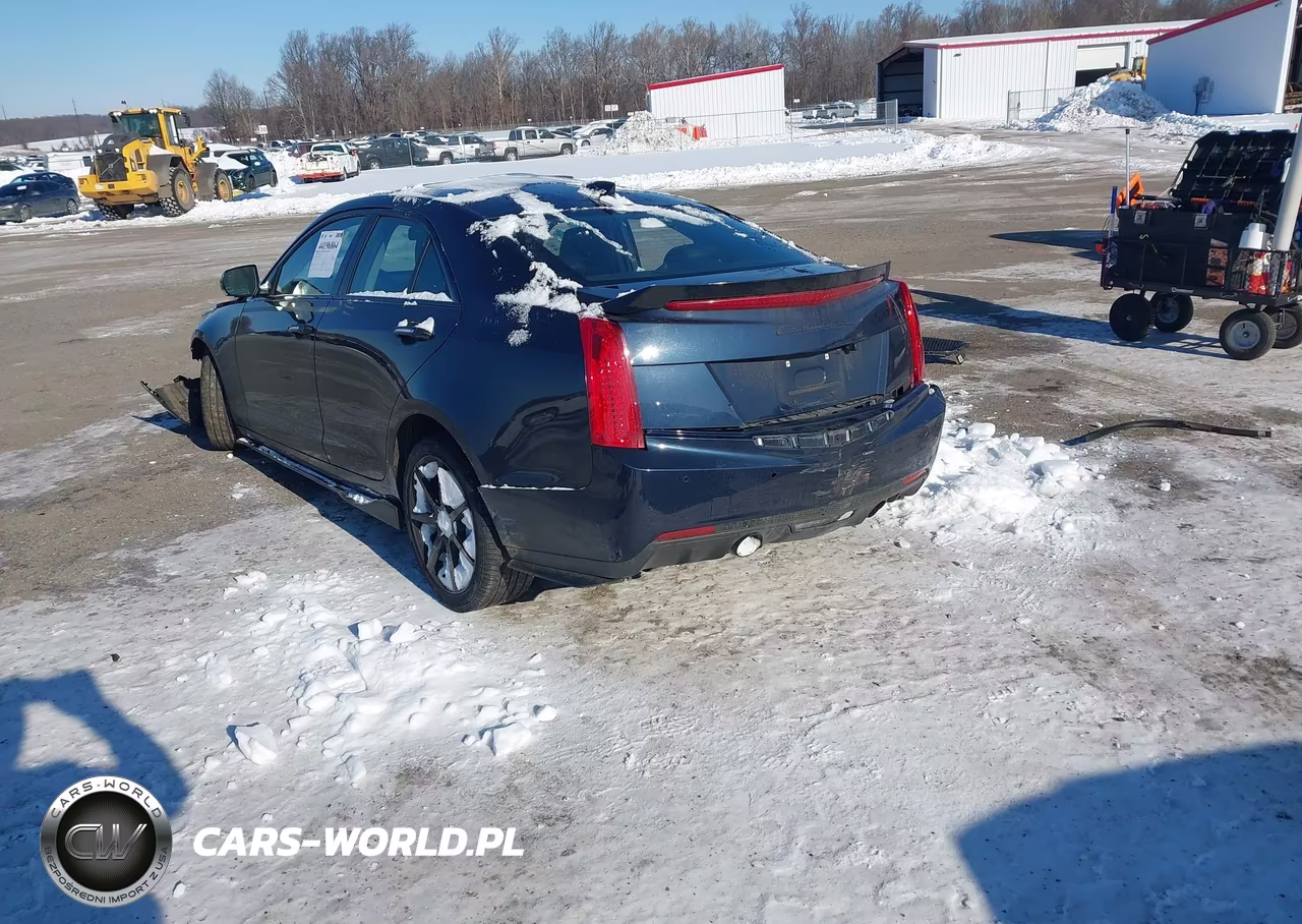 2018 Cadillac Ats Premium Luxury VIN:1G6AK5SS6J0106001 - 3