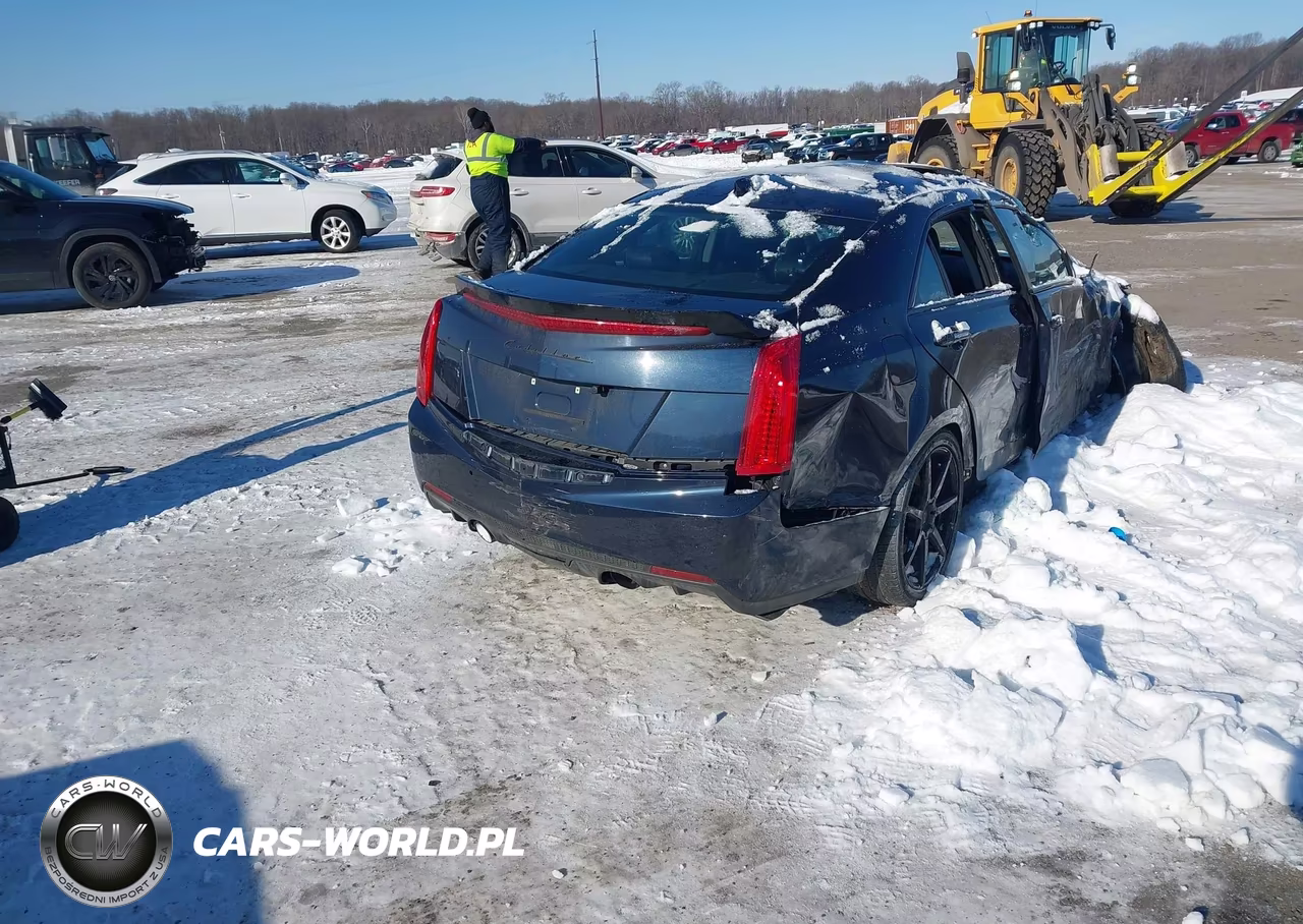 2018 Cadillac Ats Premium Luxury VIN:1G6AK5SS6J0106001 - 4